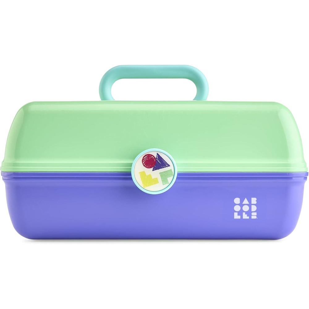 Caboodles On-The-Go-Girl Case(Crayola’s Magic Mint Over Violet Blue)