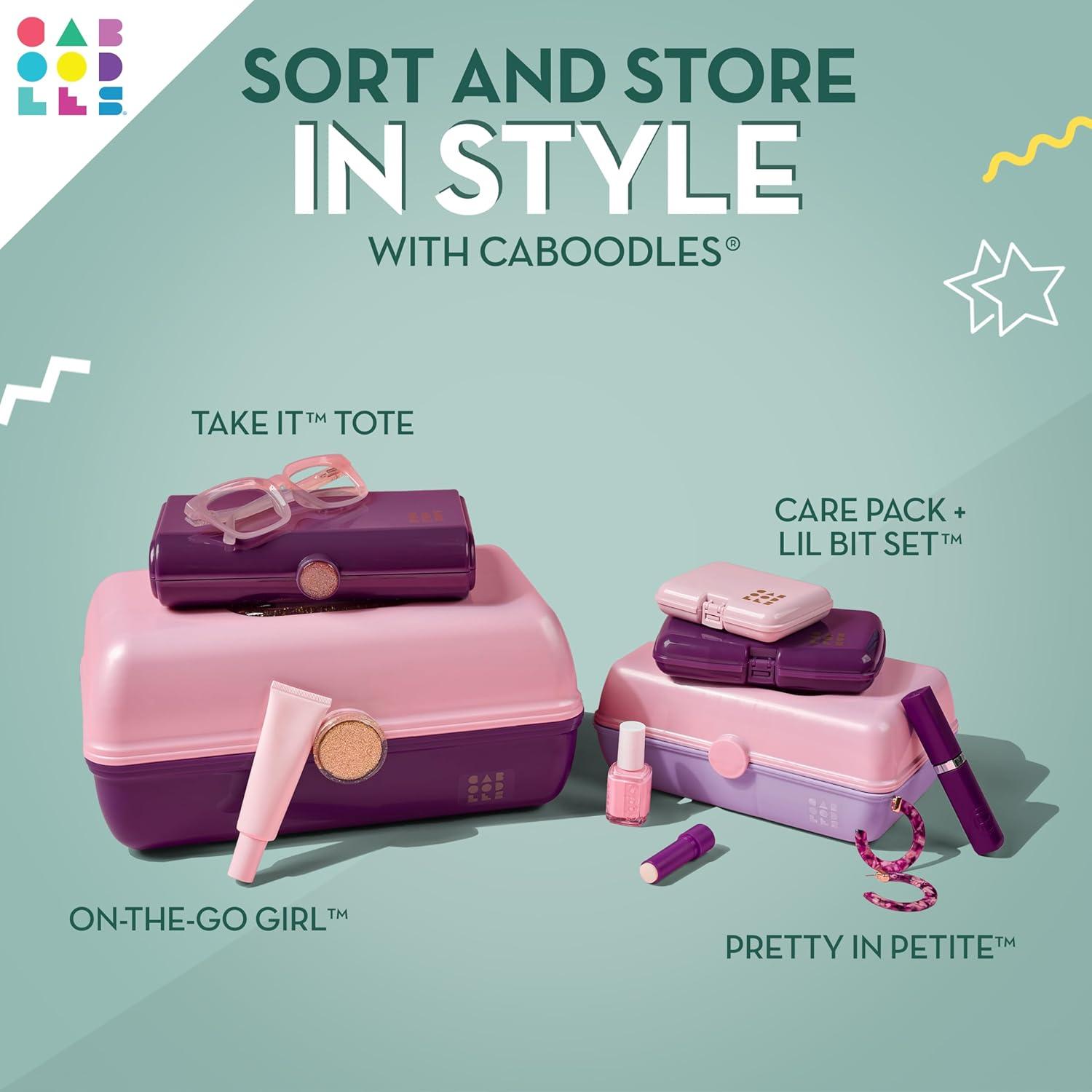 Caboodles Take-It Tote Case(Mint)