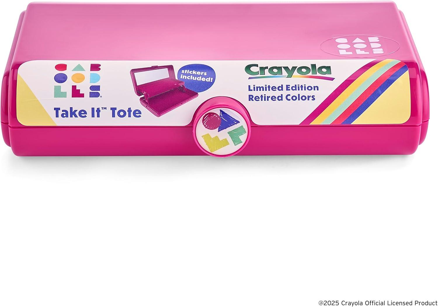 Caboodles Take-It Tote Case(Crayola’s Mulberry)