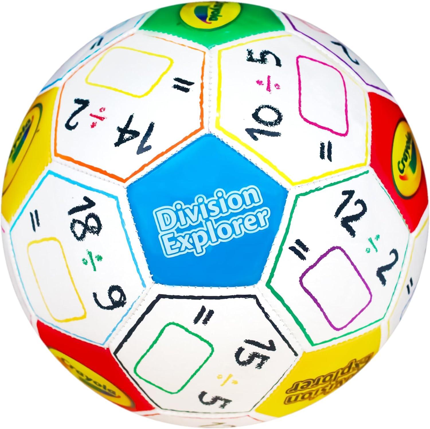 Crayola Official Soccer Ball – Unisex Kids – Multiplication Box Size 3(Galaxy)
