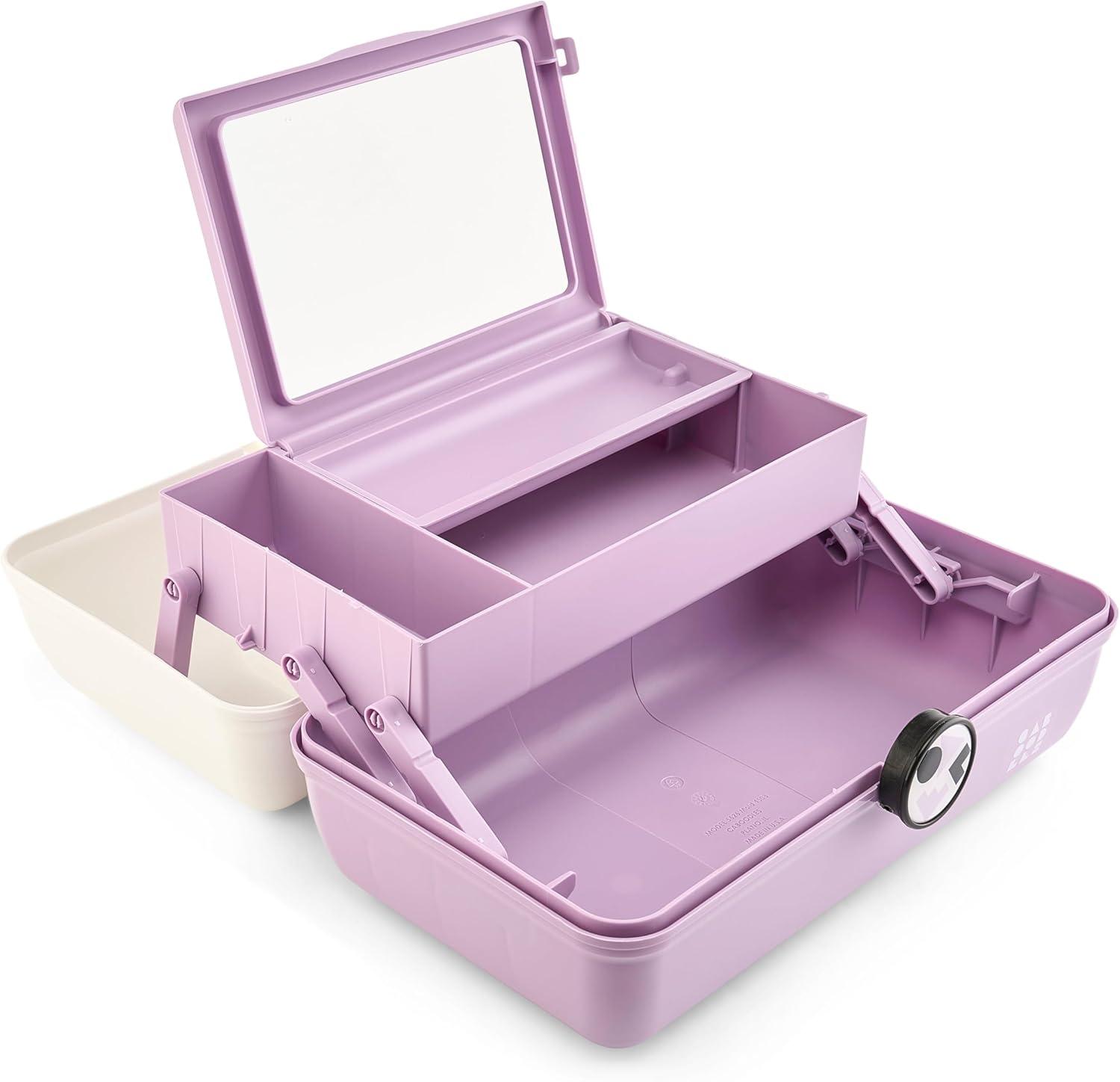 Caboodles On-The-Go-Girl Case(White Lavender)