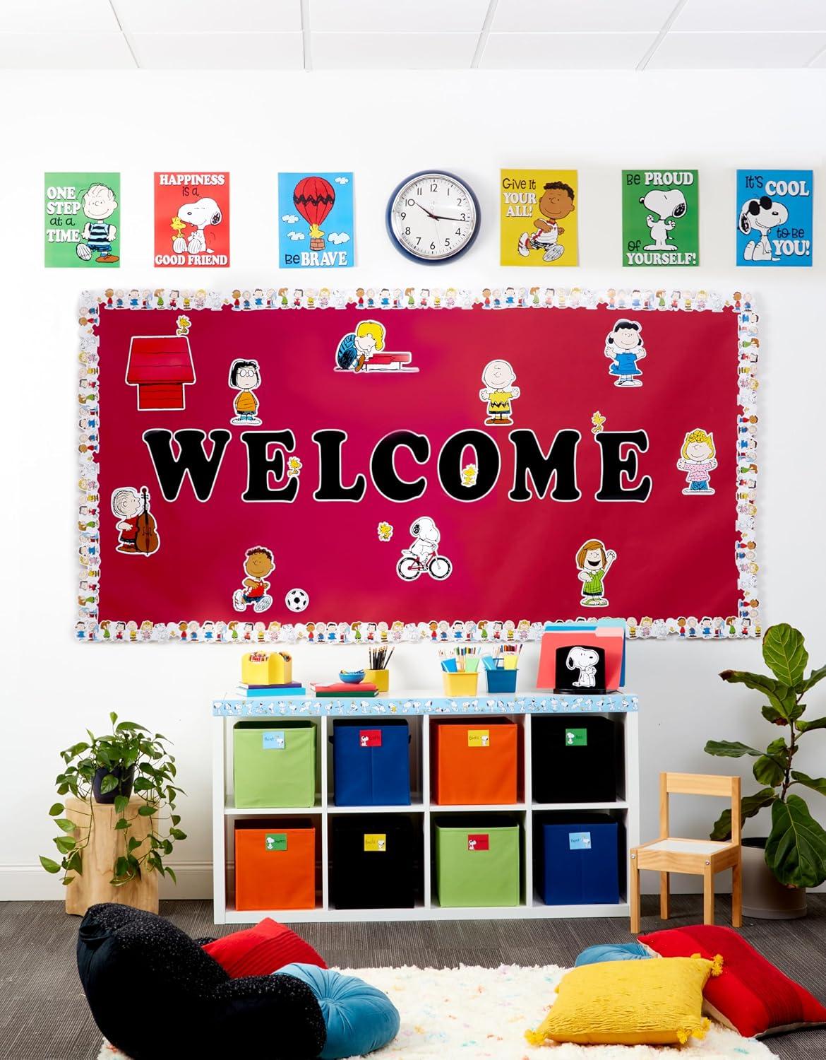 Eureka Crayola Crayons Self-Adhesive Student Name Tags for Teachers, 2.75″ x 2.25″, 40 Pieces(Peanuts)