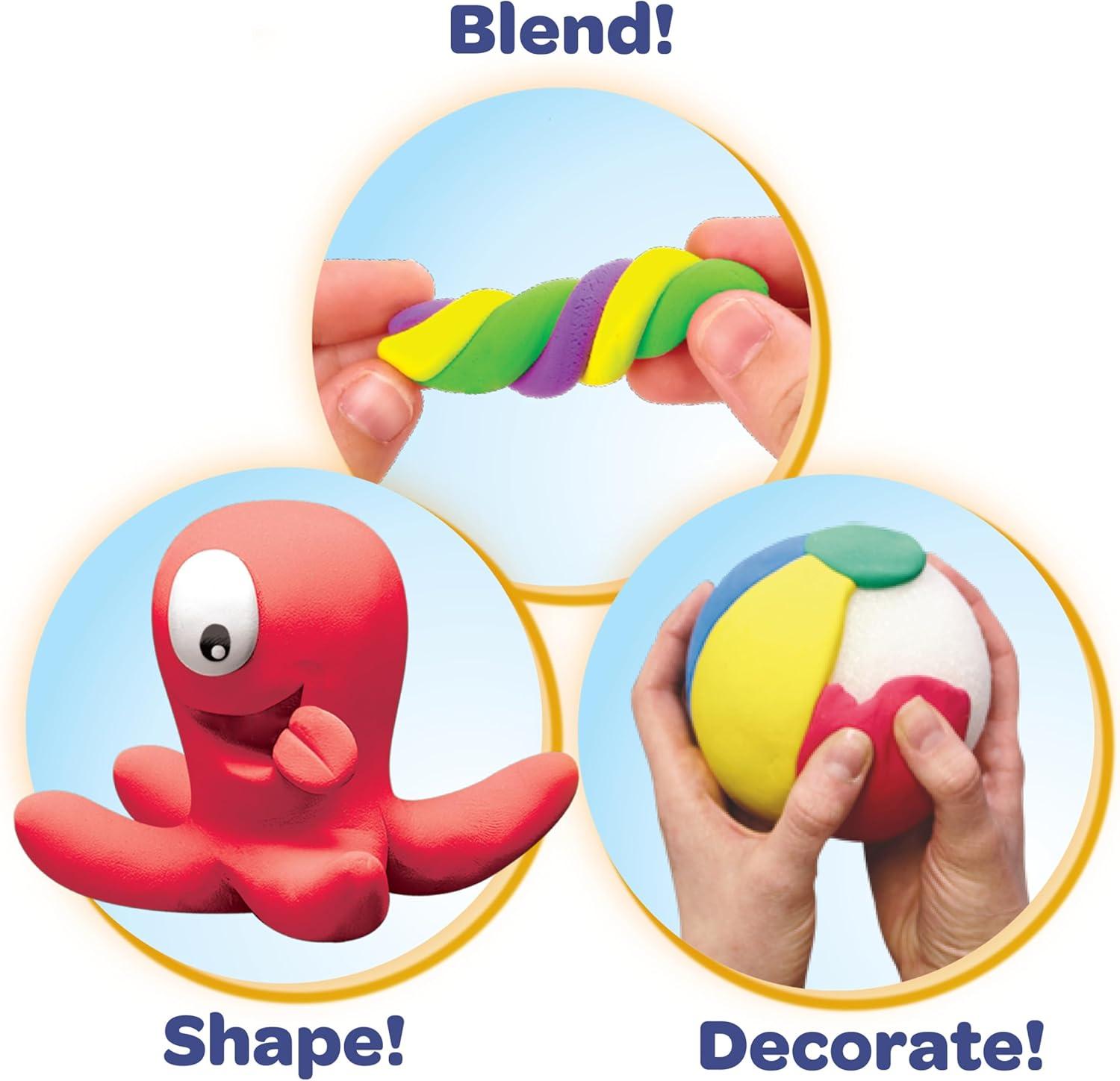 Crayola Model Magic Deluxe Variety Pack (14ct), Stocking Stuffers, Kids Air Dry Clay, 7oz, Bulk Modeling Clay Alternative, Christmas Gifts for Grandkids, Ages 4+