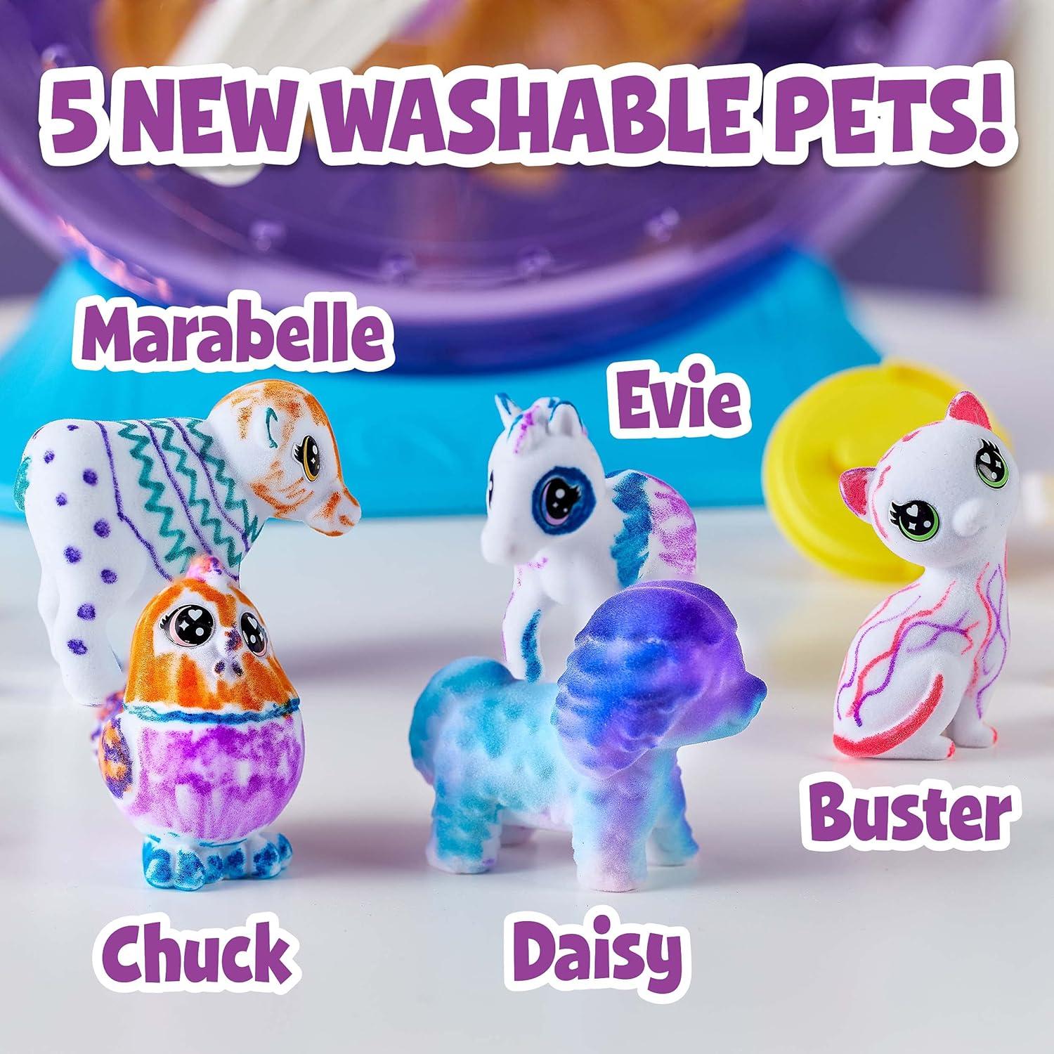 Crayola Scribble Scrubbie Safari 2 Pack Animal Toy Set Age 3+(Spin & Wash Carnival)
