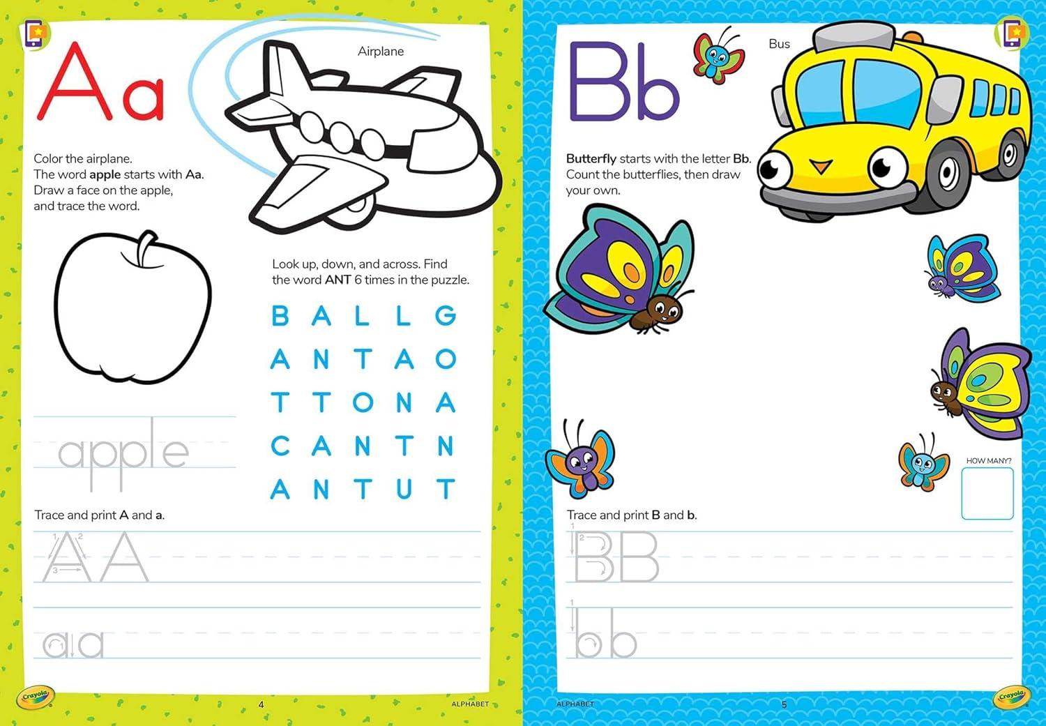 Crayola: Ready for School: Workbook Look & Listen