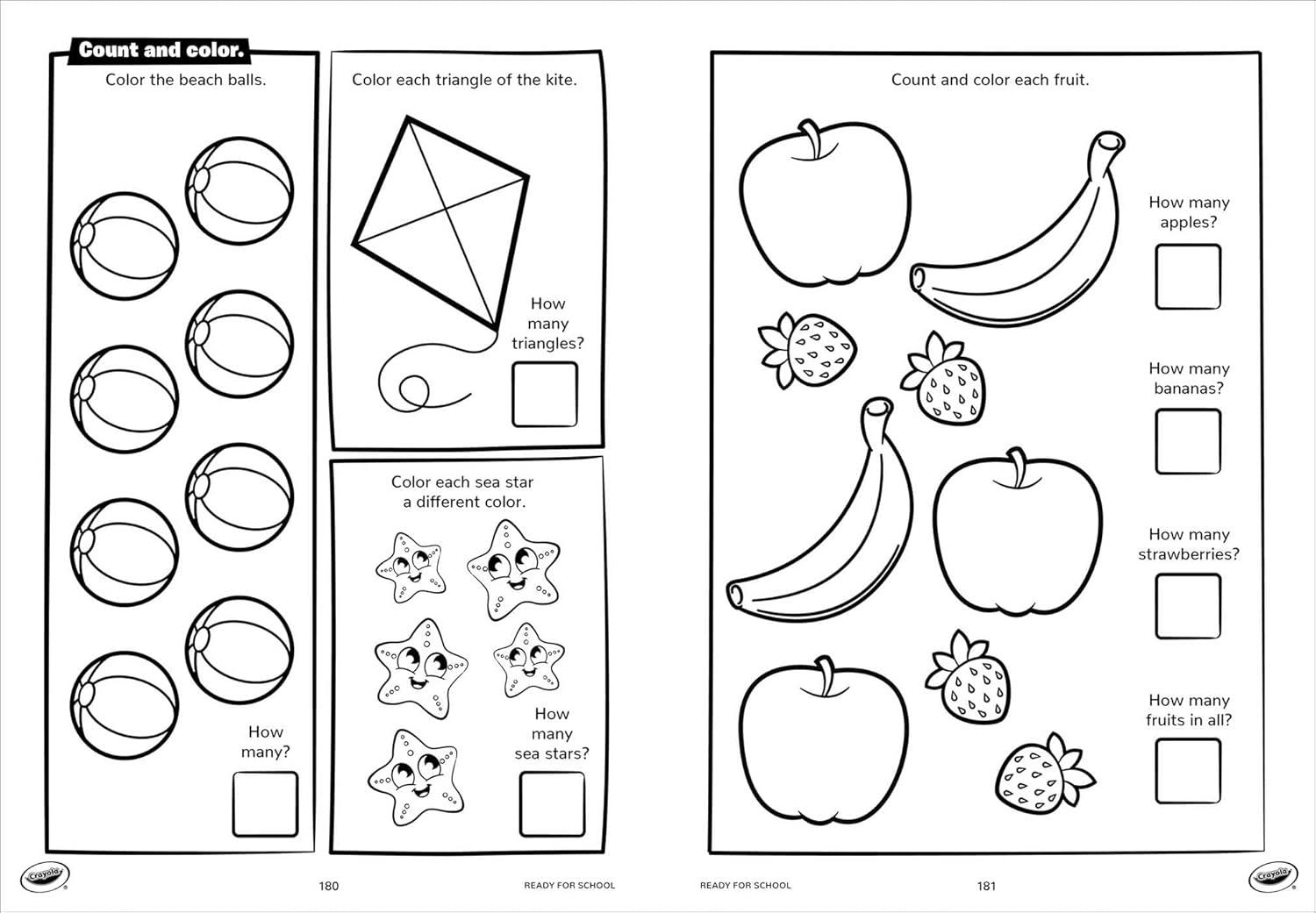 Crayola: Ready for School: Workbook Look & Listen