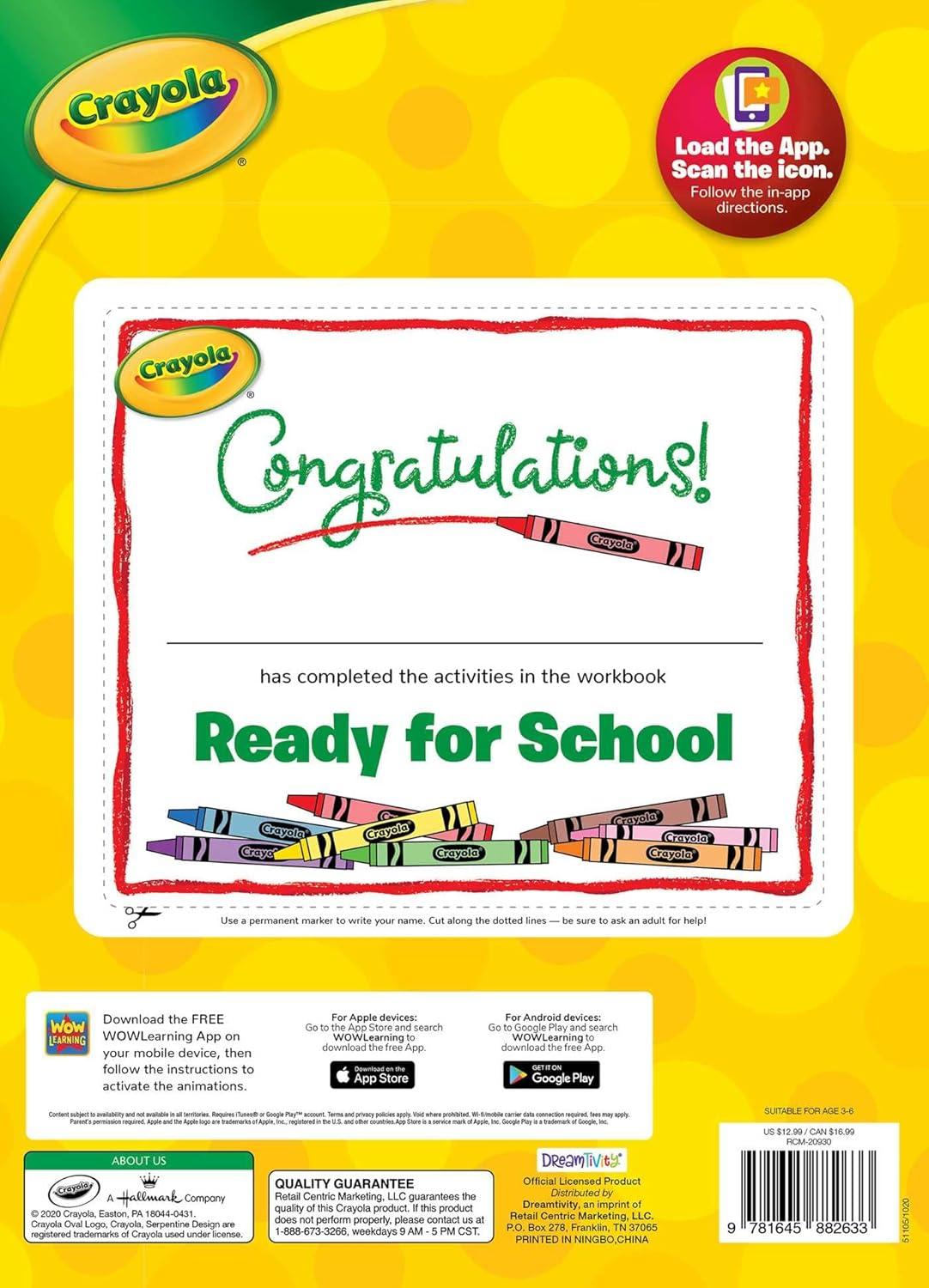 Crayola: Ready for School: Workbook Look & Listen