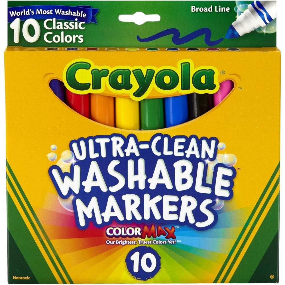 Crayola Broad Line Markers 10ct(40)