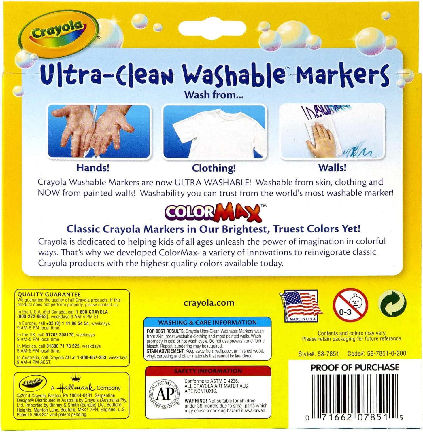Crayola Broad Line Markers 10ct(40)