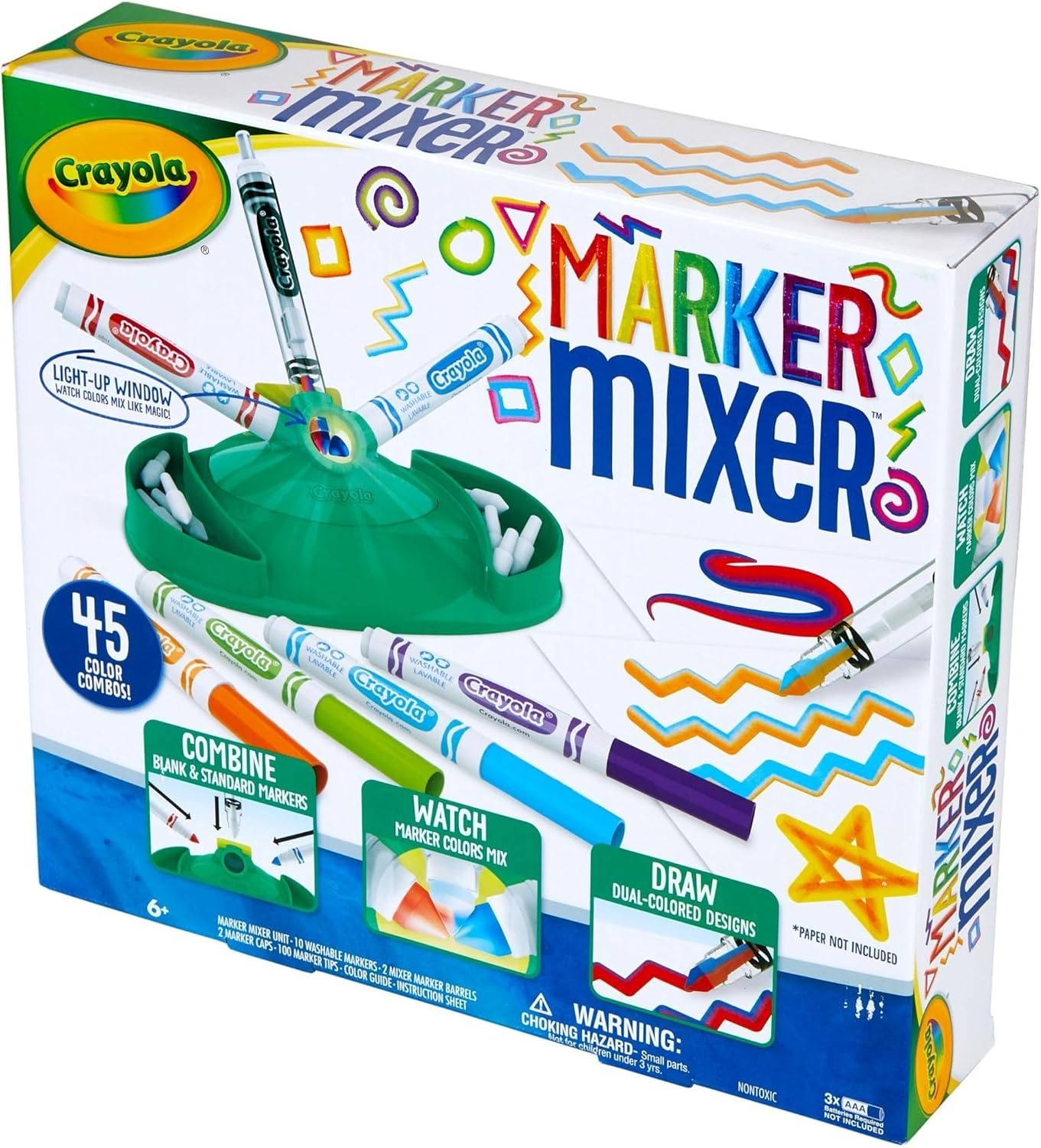 Crayola Marker Maker, DIY Kids Crafts, Create 16 Markers for Kids, Arts & Crafts Kit, Gift for Girls & Boys, Ages 7+(Marker Mixer)