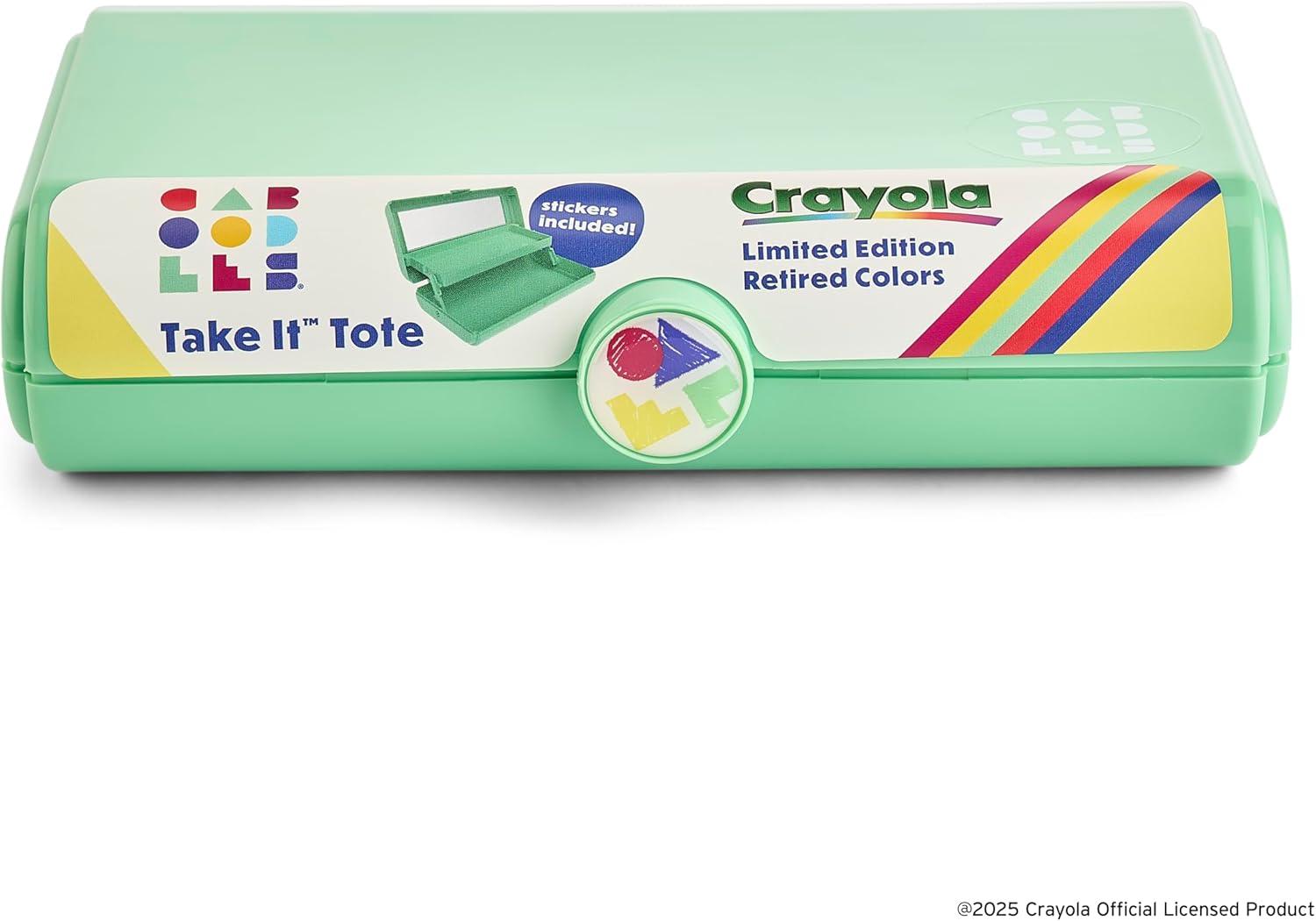 Caboodles Take-It Tote Case(Crayola’s Magic Mint)