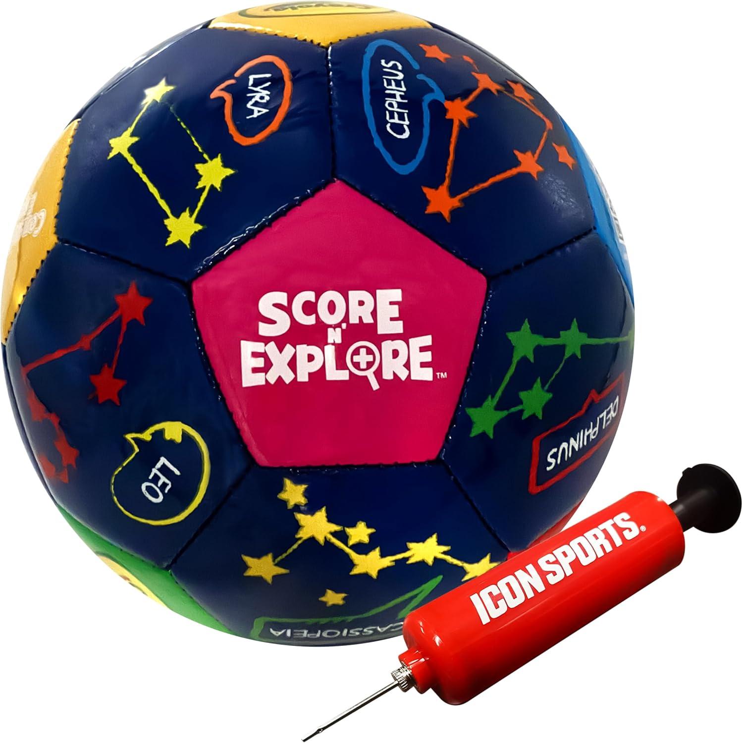 Crayola Official Soccer Ball – Unisex Kids – Multiplication Box Size 3(Constellation)