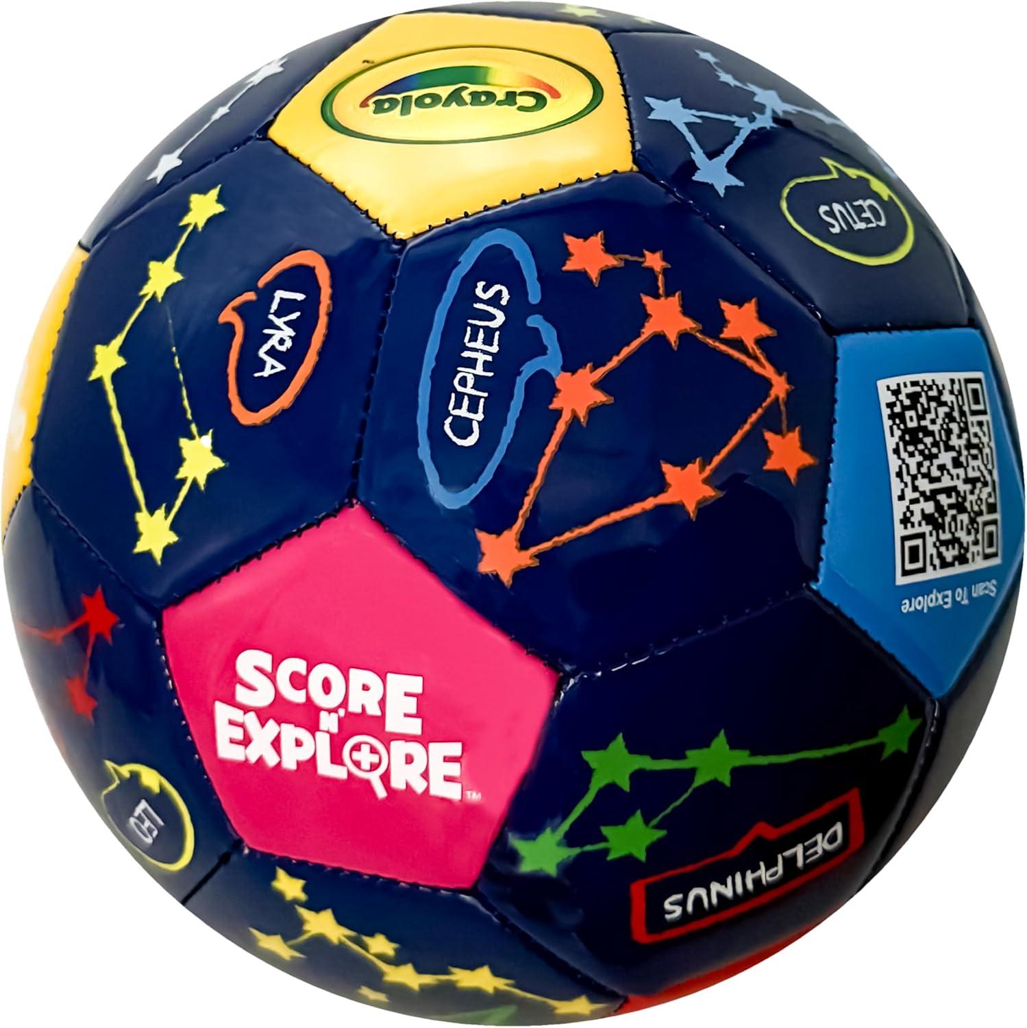 Crayola Official Soccer Ball – Unisex Kids – Multiplication Box Size 3(Constellation)