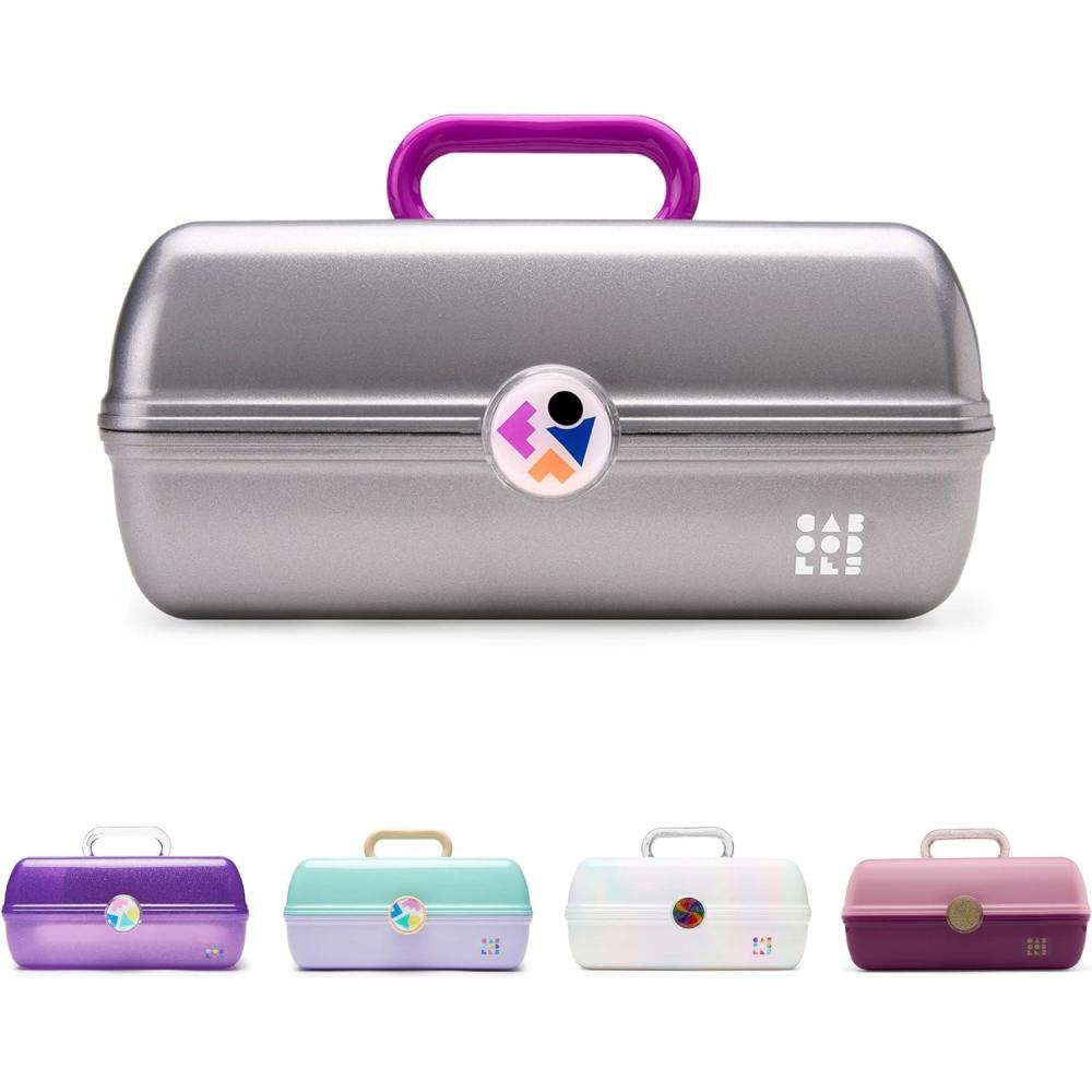 Caboodles On-The-Go-Girl Case(Silver Shimmer)