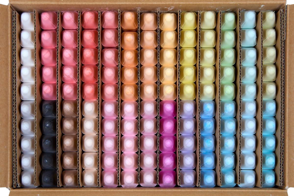 Crayola Ultimate Washable Chalk Collection (64ct), Bulk Outdoor Sidewalk Chalk for Kids, Anti-Roll Sticks, Outdoor Activities & Toys for Kids, Ages 3, 4, 5(Bold & Bright)
