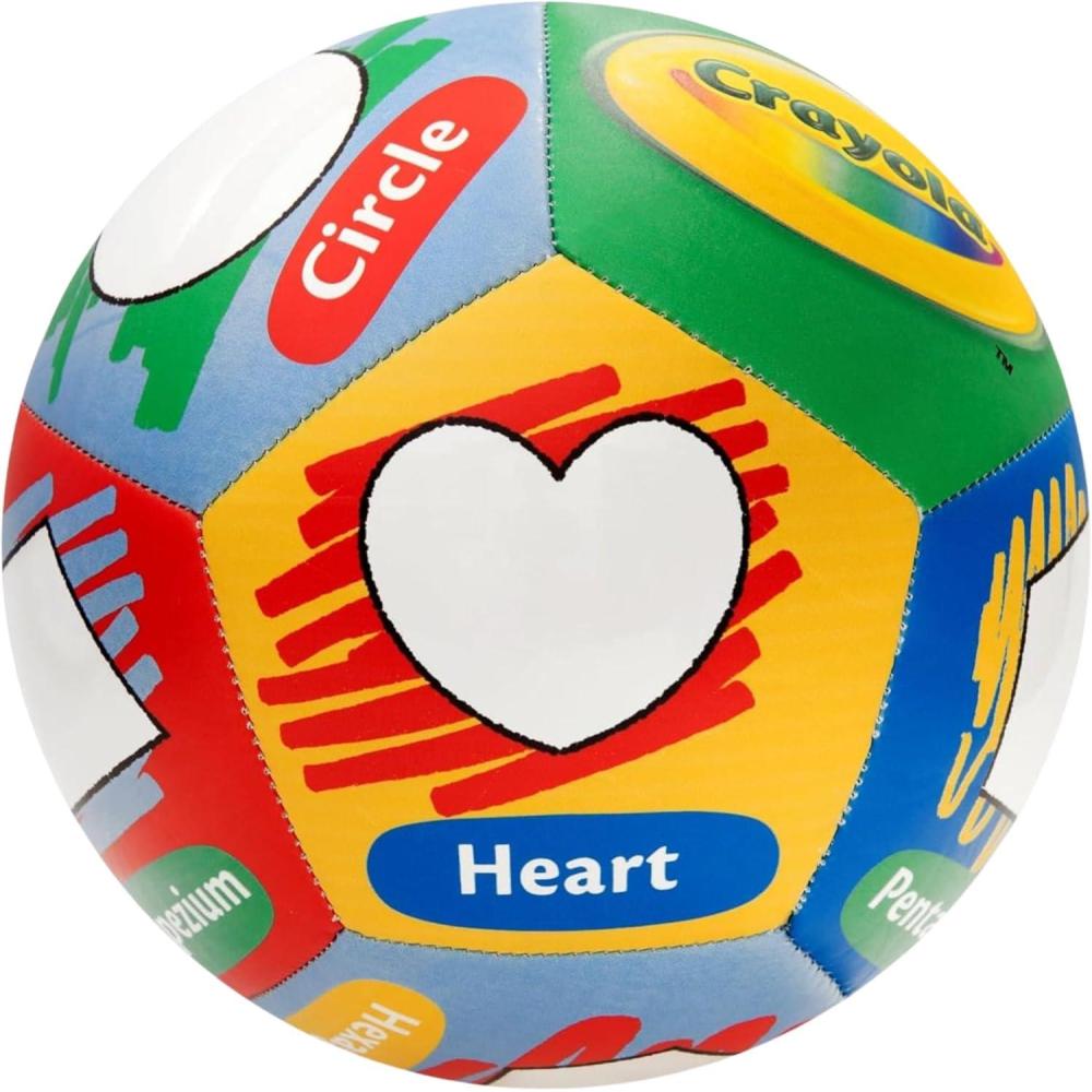 Crayola Official Soccer Ball – Unisex Kids – Multiplication Box Size 3(Shape)