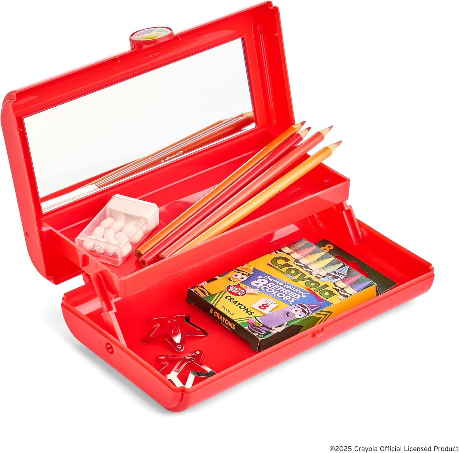 Caboodles Take-It Tote Case(Crayola’s Orange Red)