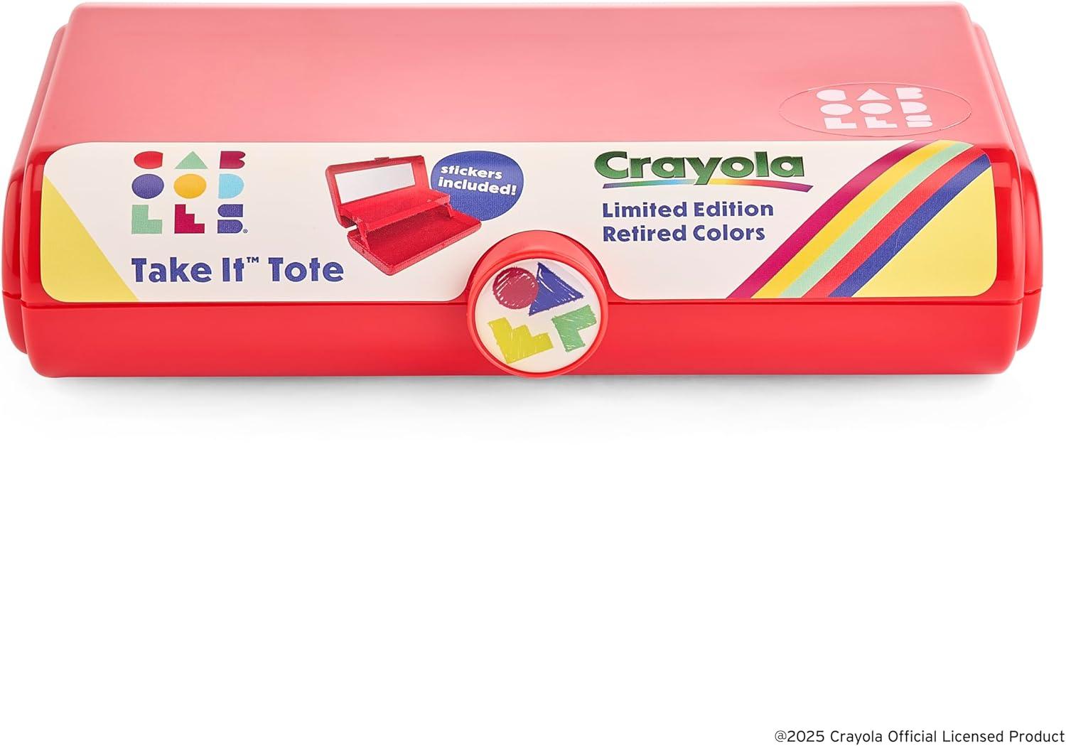 Caboodles Take-It Tote Case(Crayola’s Orange Red)