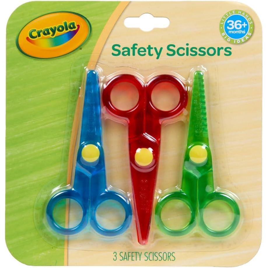 Crayola Young Kids Art Supplies Bundle, Art Set for Girls and Boys, Gifts For Toddlers, 36 Months [Amazon Exclusive](Safety Scissors)