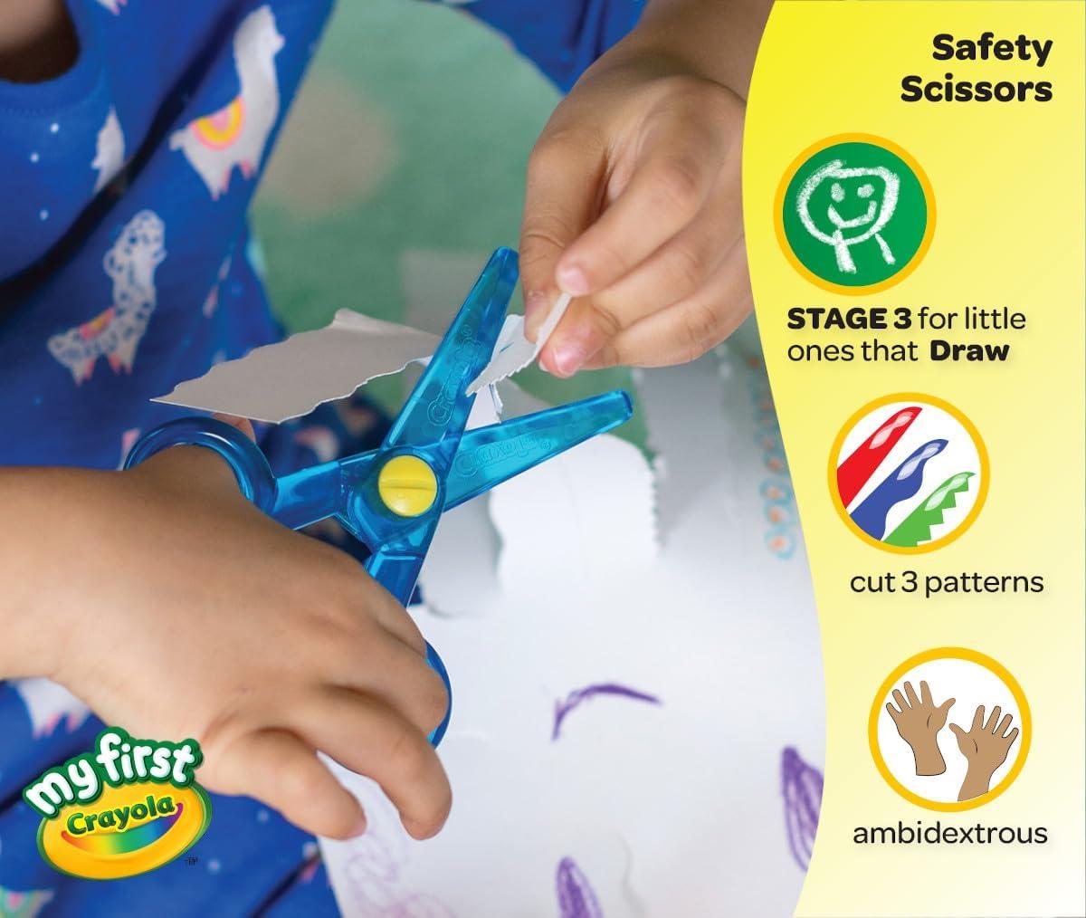 Crayola Young Kids Art Supplies Bundle, Art Set for Girls and Boys, Gifts For Toddlers, 36 Months [Amazon Exclusive](Safety Scissors)