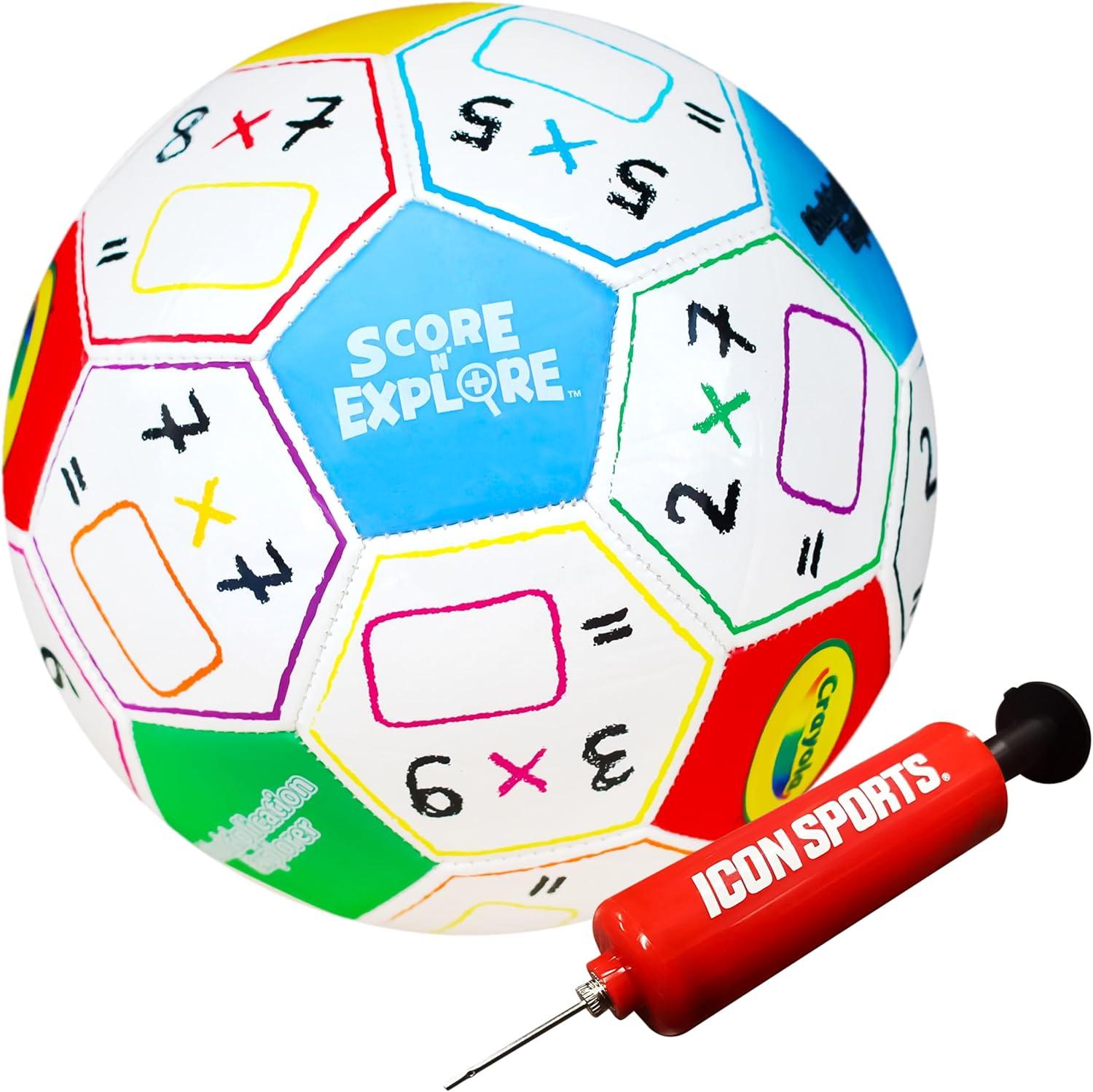 Crayola Official Soccer Ball – Unisex Kids – Multiplication Box Size 3(Multiplication Box)