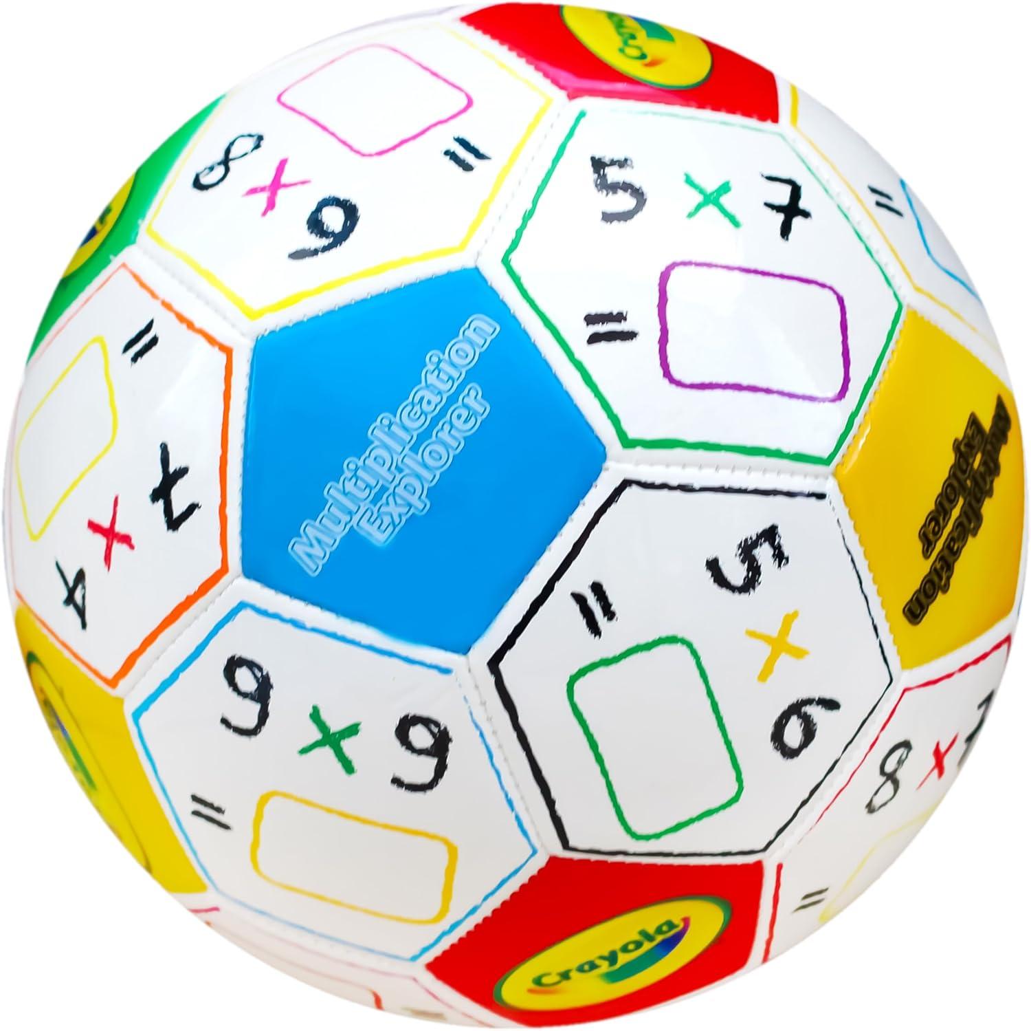 Crayola Official Soccer Ball – Unisex Kids – Multiplication Box Size 3(Multiplication Box)