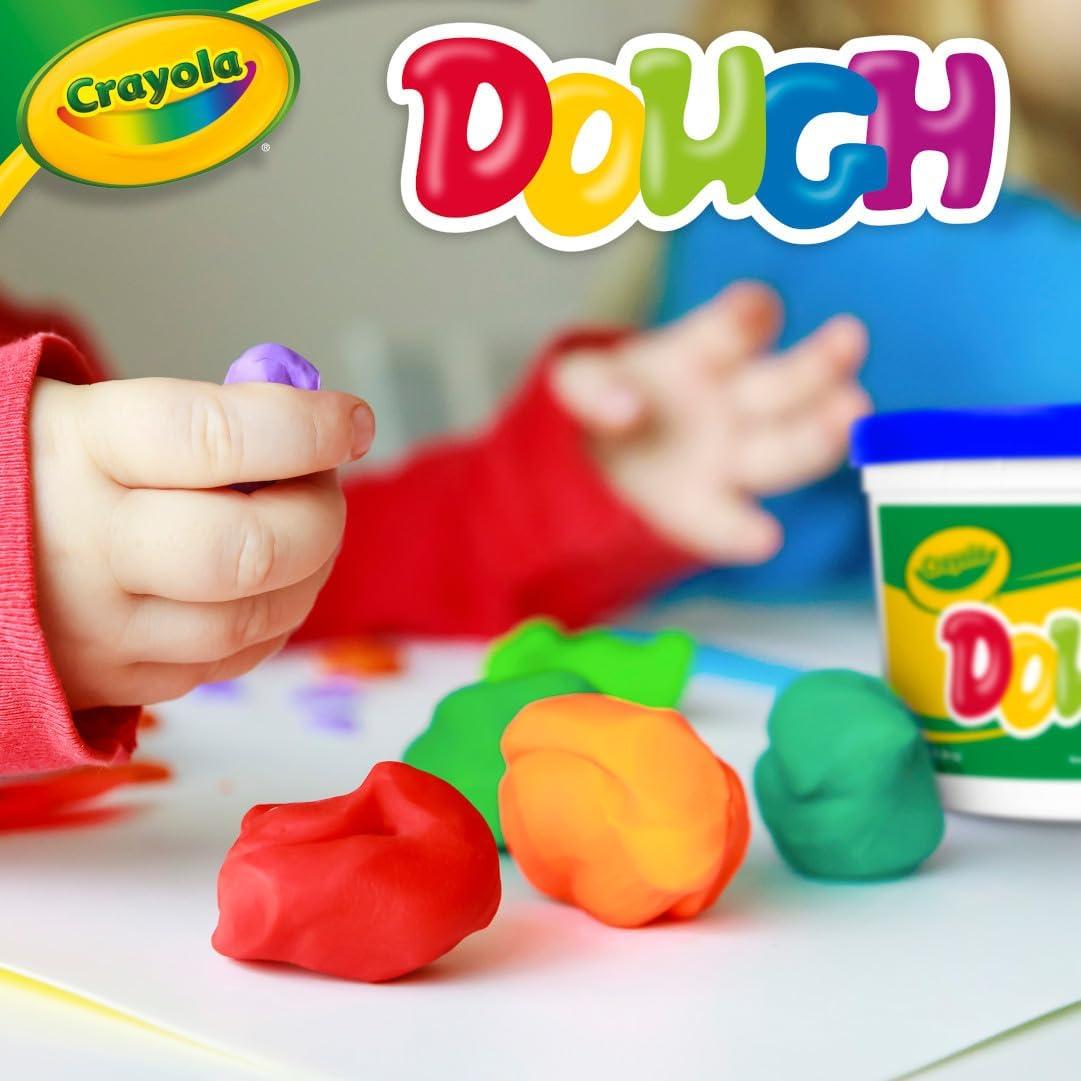 Crayola Dough – Purple (3lb), Bulk Modeling Dough for Kids, Clay Alternative, Resealable Tub, Ages 3+, Great for Kids Arts & Crafts(Blue)