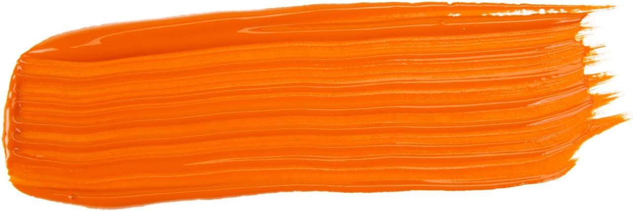 Crayola Premier Tempera Paint For Kids – Orange (16oz), Kids Classroom Supplies, Great For Arts & Crafts, Non Toxic, Easy Squeeze Bottle(Orange)