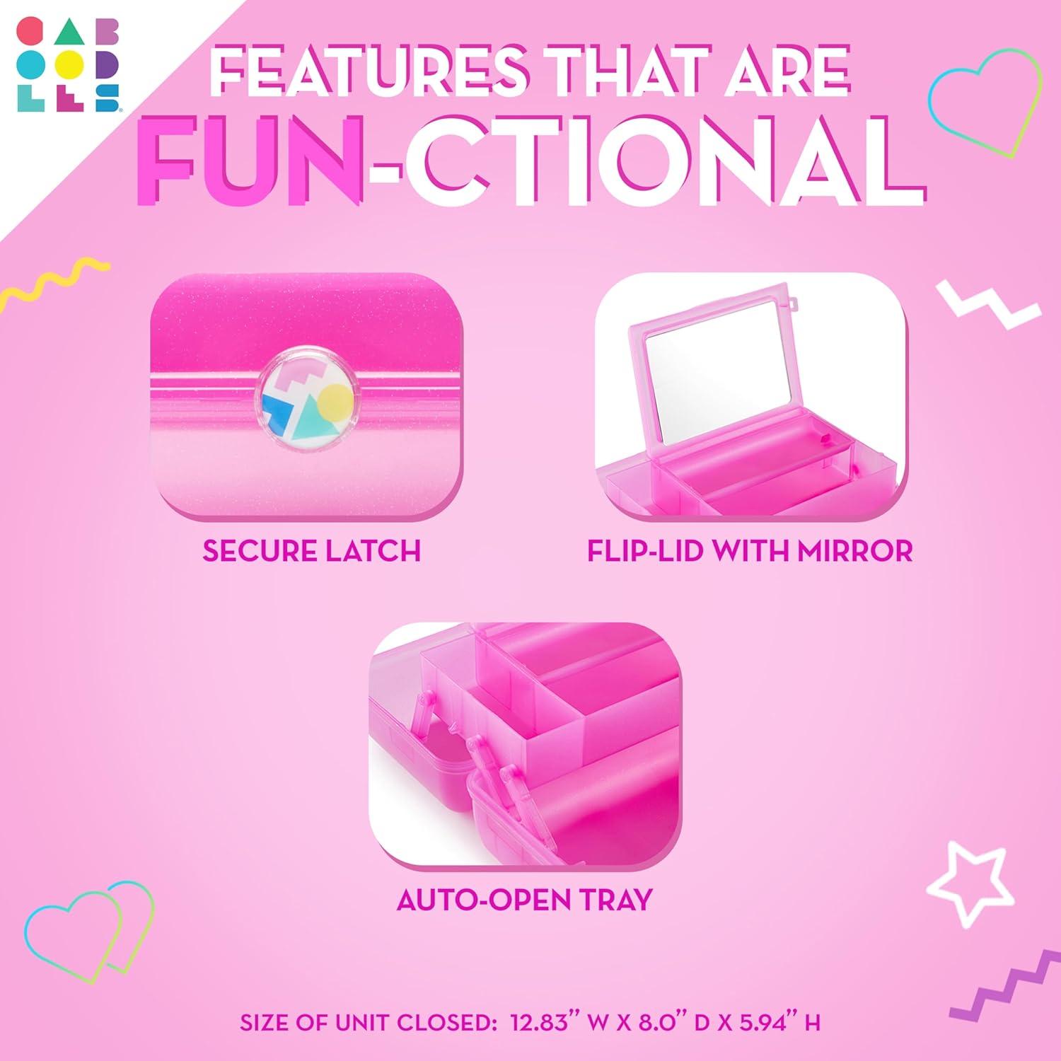 Caboodles On-The-Go-Girl Case(Pink Sparkle)