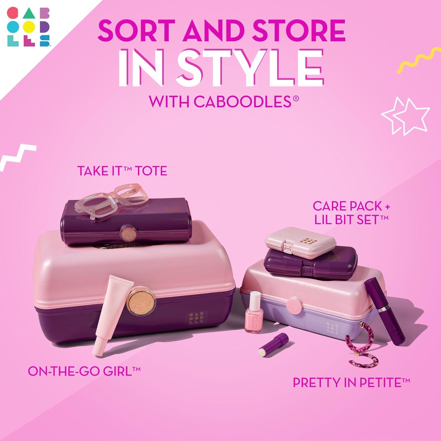 Caboodles On-The-Go-Girl Case(Pink Sparkle)
