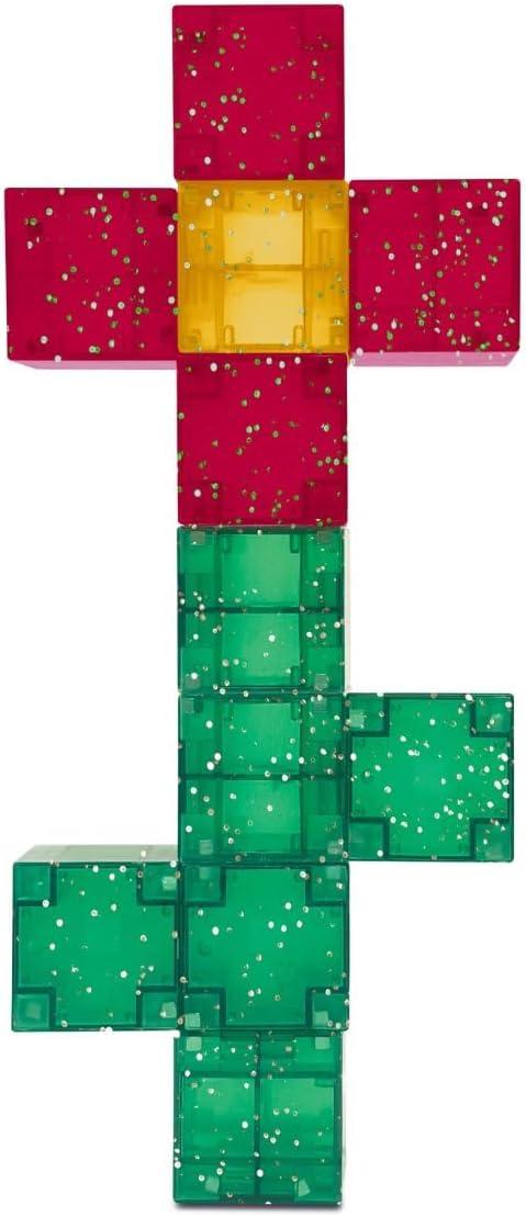 Crayola Holiday Magnetic PIP Cubes, Mini Magnetic Blocks Playset, STEM & Montessori Building & Educational Toys for Kids, Travel Toys for Boys and Girls Ages 3+, 27-Piece Set