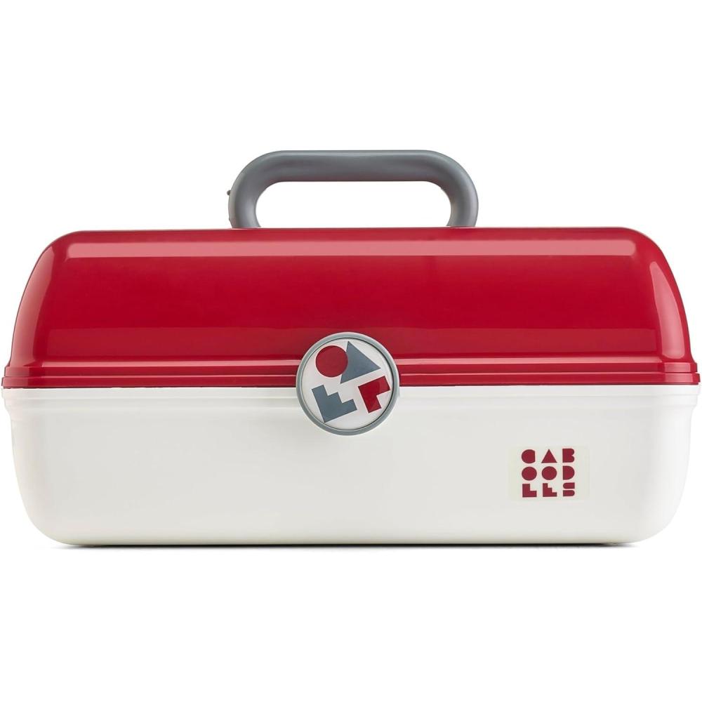 Caboodles On-The-Go-Girl Case(Crimson White School Spirit)