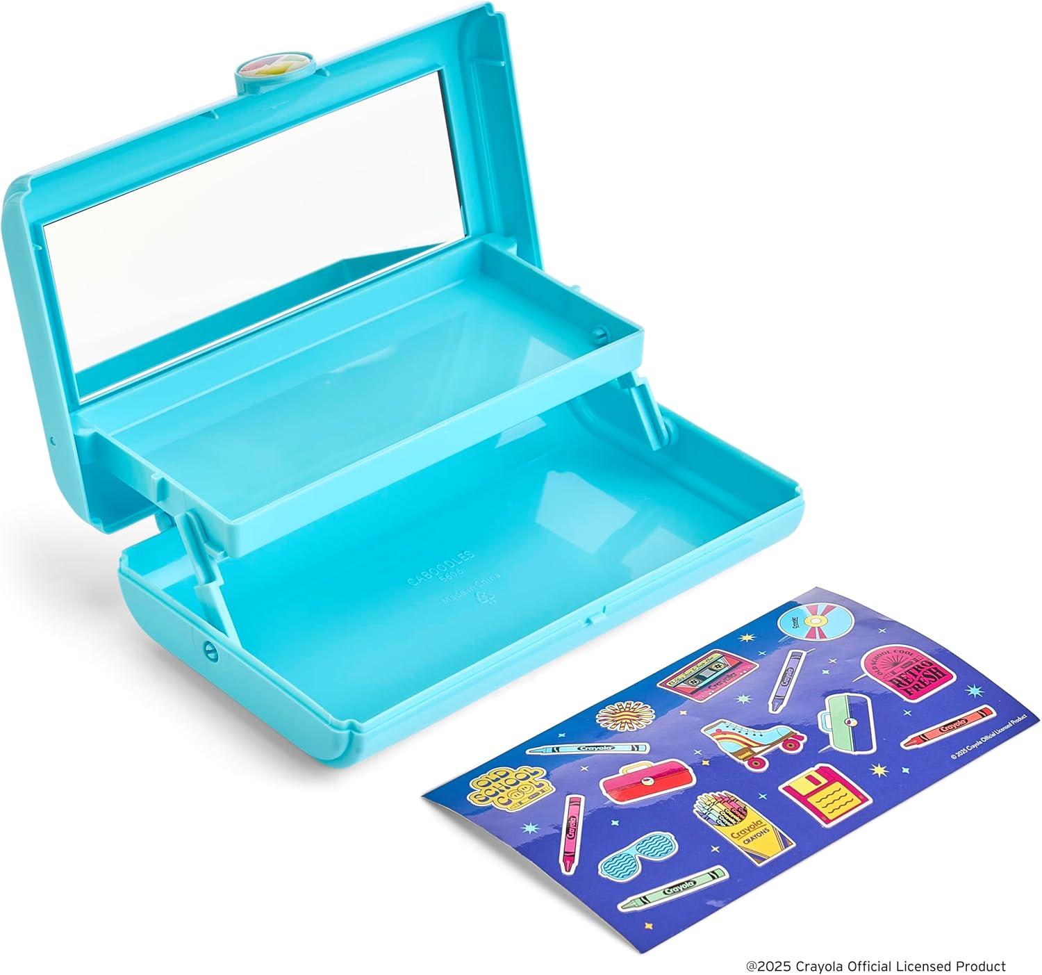 Caboodles Take-It Tote Case(Crayola’s Blizzard Blue)