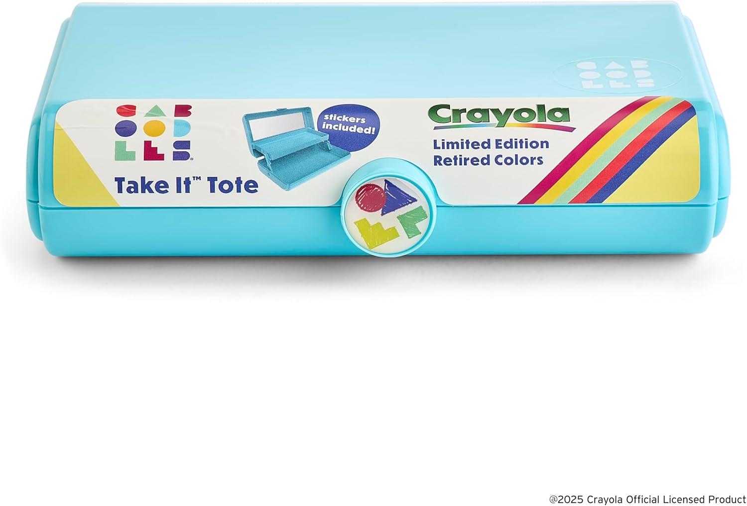 Caboodles Take-It Tote Case(Crayola’s Blizzard Blue)