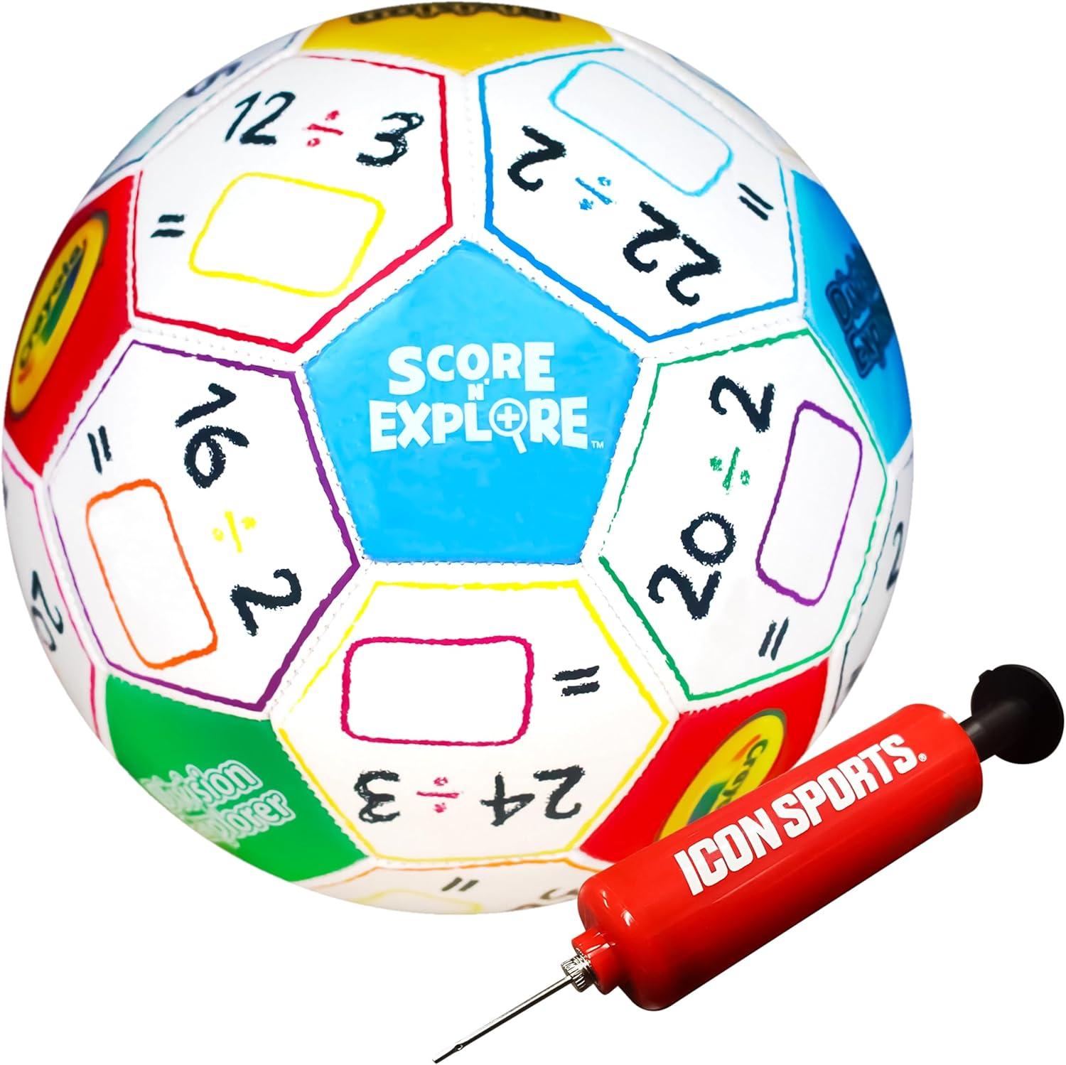 Crayola Official Soccer Ball – Unisex Kids – Multiplication Box Size 3(Division Box)