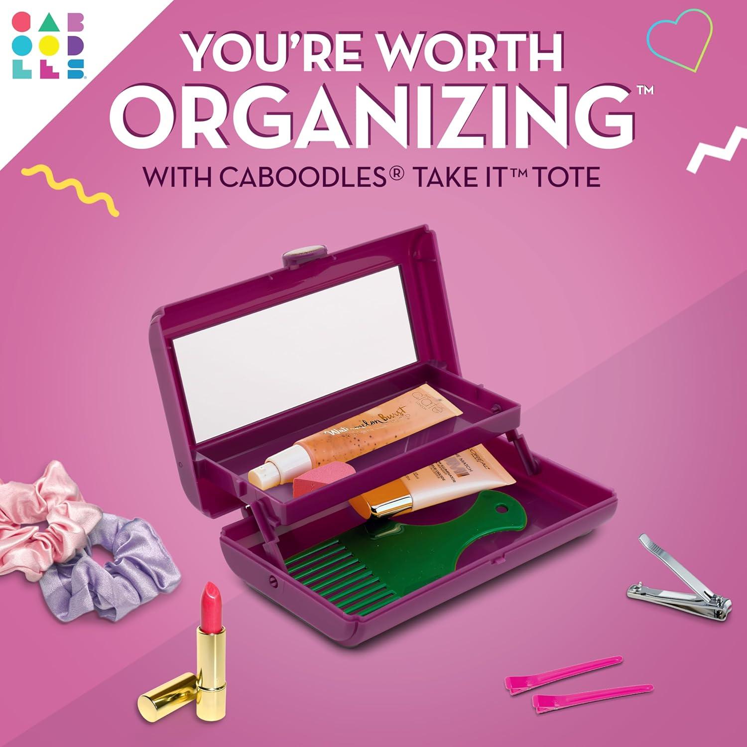 Caboodles Take-It Tote Case(Violet)