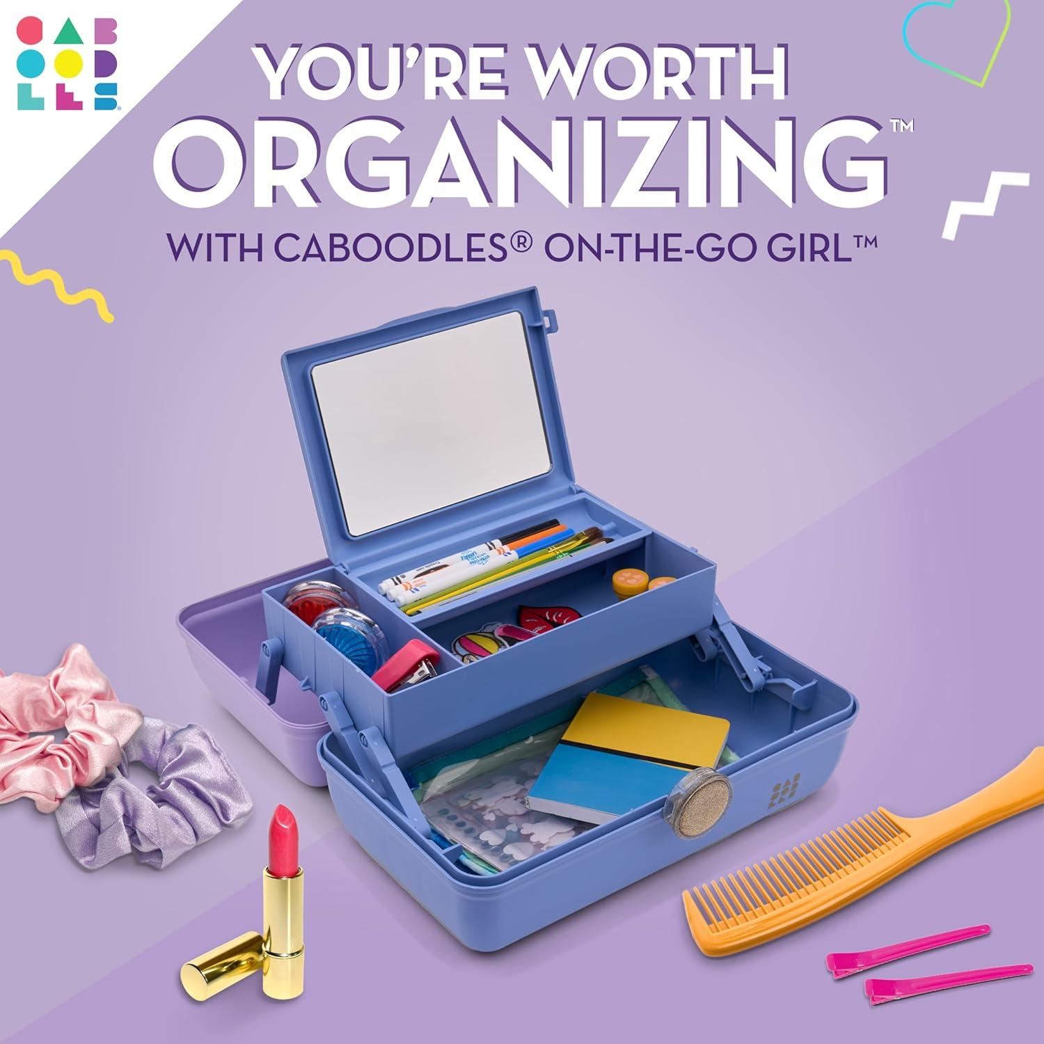Caboodles On-The-Go-Girl Case(Lavender Over Blue)