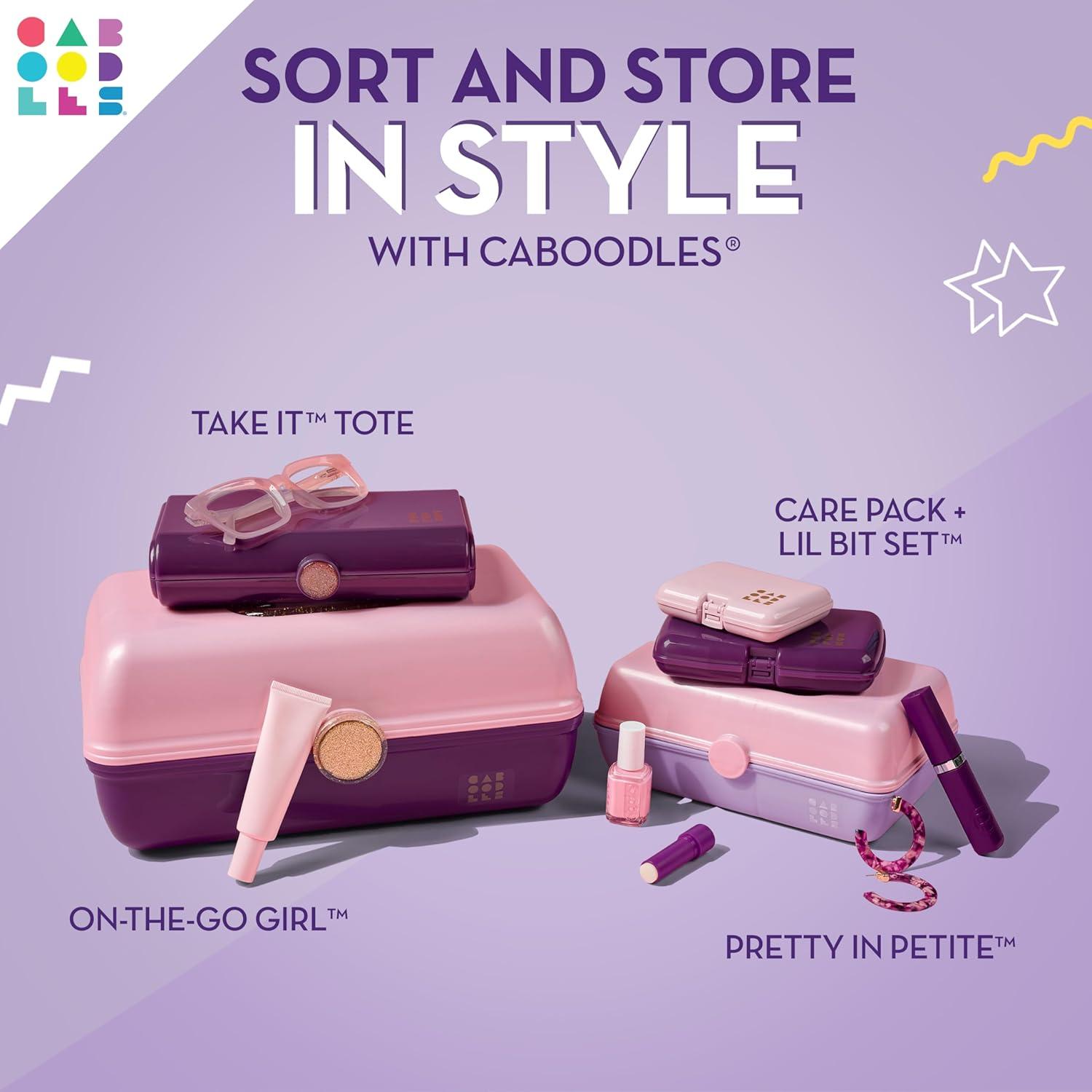 Caboodles On-The-Go-Girl Case(Lavender Over Blue)