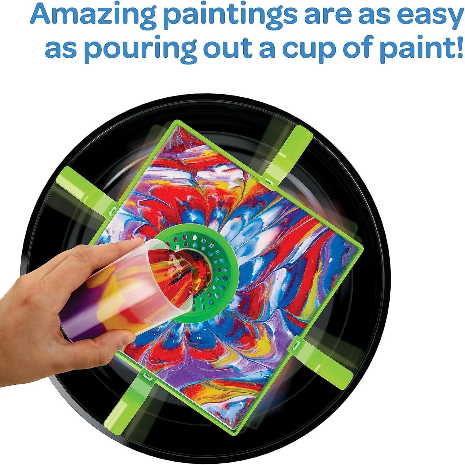 Crayola Washable Paint Pour Set, 20pc Paint Set, Gift for Kids, 8, 9, 10, 11