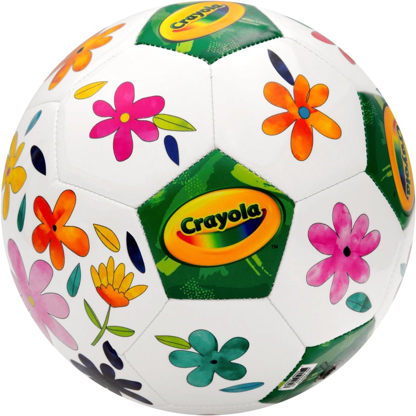 Crayola Official Soccer Ball – Unisex Kids – Multiplication Box Size 3(Flower)