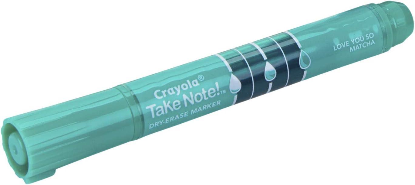 Crayola Take Note Dry Erase Markers, Green Chisel Tip Markers, Classroom & Office Supplies, 12 Count(Green)