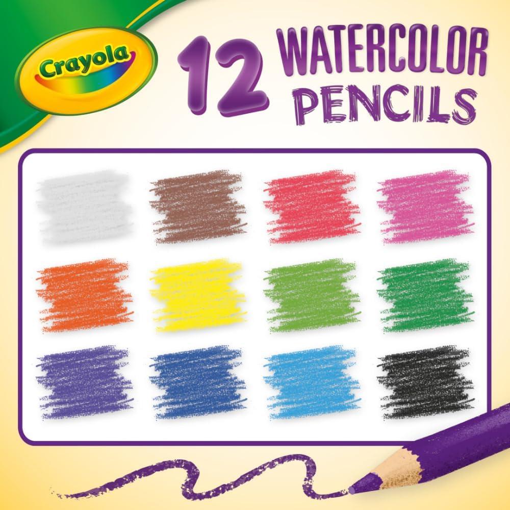 Crayola Classpack Watercolor Pencils, 240ct, 20 each of 12 Colors, Great for Classroom, Educational, Art Tools(Watercolor)