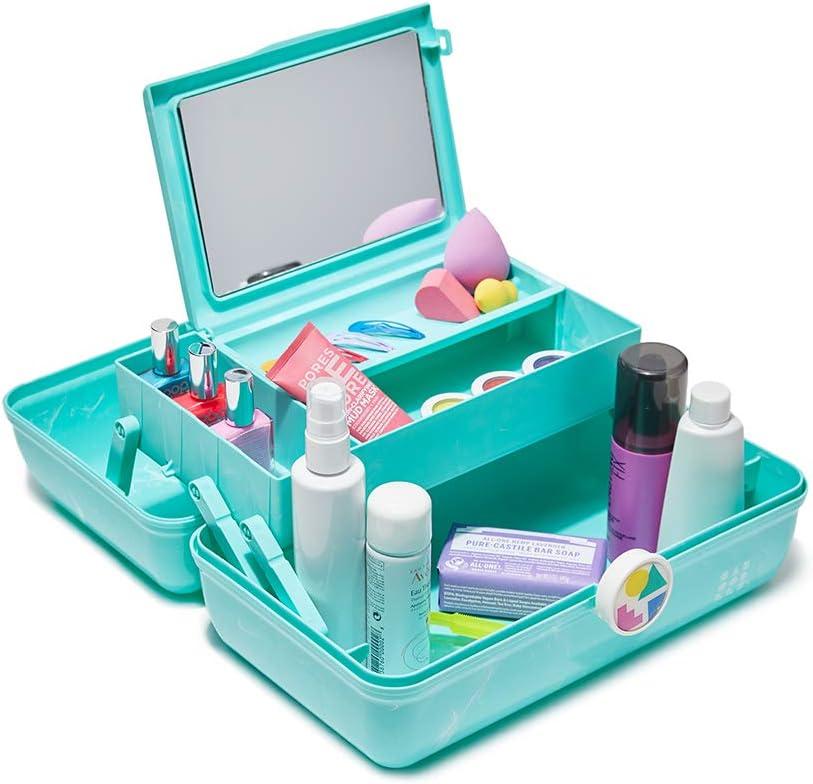 Caboodles On-The-Go-Girl Case(Seafoam Marble)
