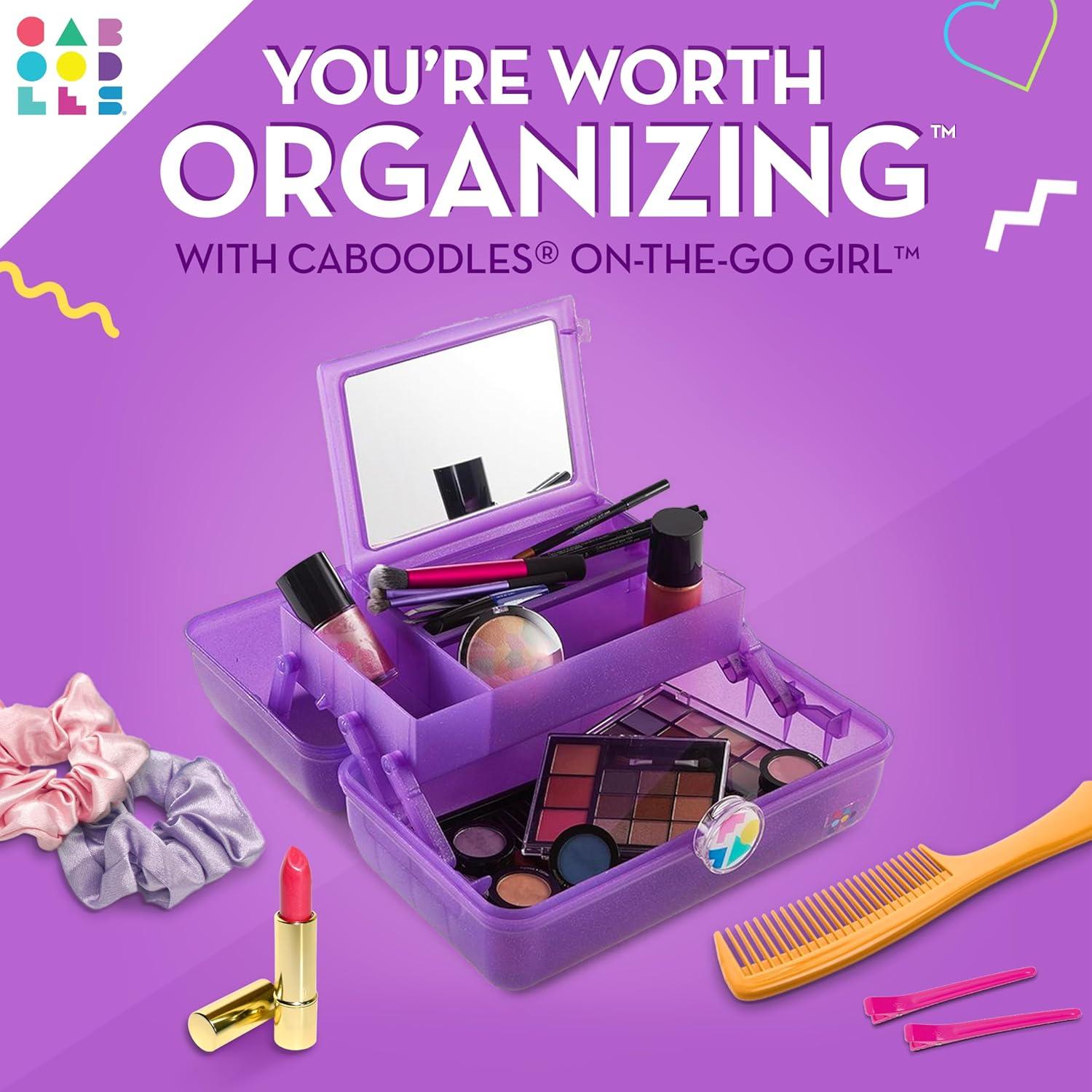 Caboodles On-The-Go-Girl Case(Purple Jelly Sparkle)