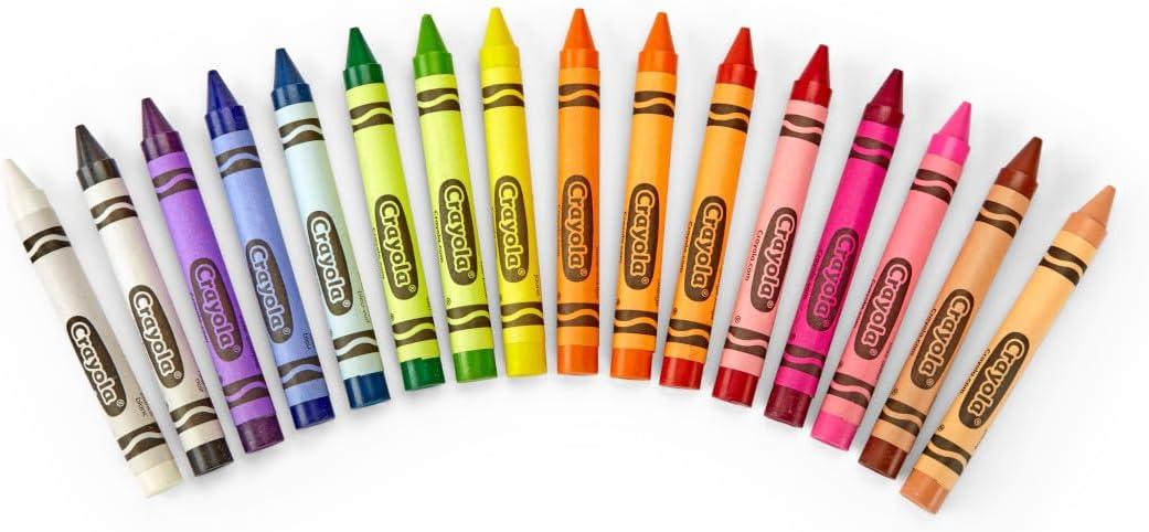 Crayola Large Crayons, Classic Colors, 16 Count(16 Count (Pack of 1))