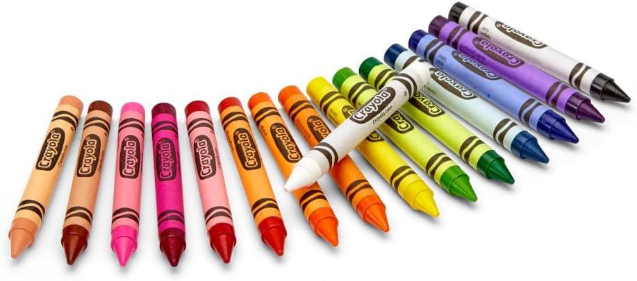 Crayola Large Crayons, Classic Colors, 16 Count(16 Count (Pack of 1))