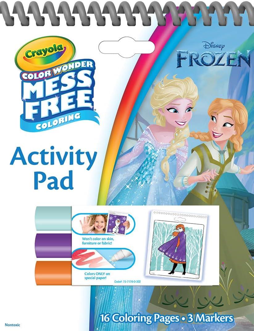 Crayola Disney Color Wonder Bundle (3 Pack), Stocking Stuffers for Kids, Toddler Mess Free Activity Pads & Markers, Disney Coloring Toys, Holiday & Christmas Gifts, 3+(Disney)