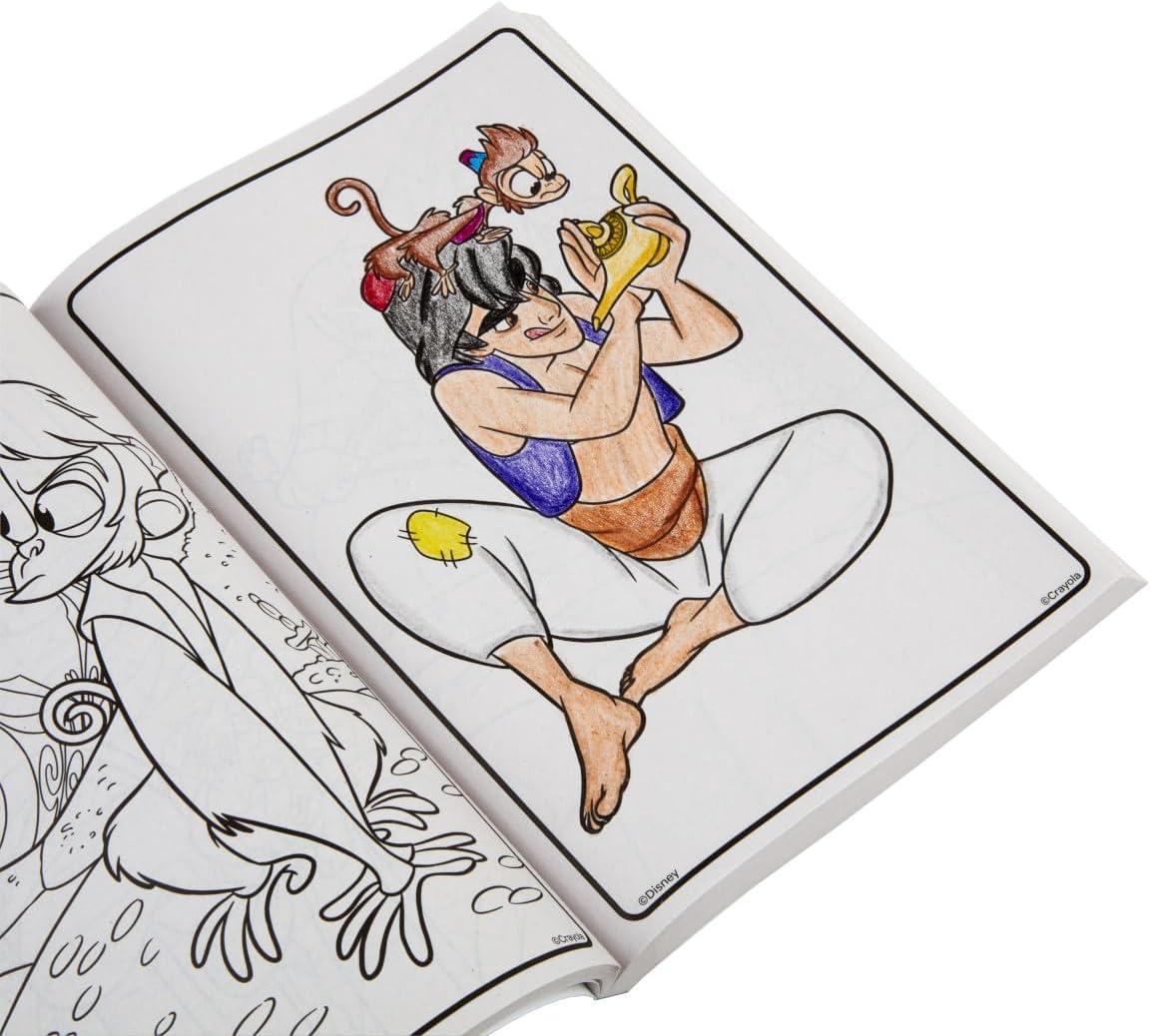 Crayola Coloring Book, Big Book of Disney Animation, 288 Coloring Pages, Gift for Kids, Age 3, 4, 5, 6(Disney Animation)