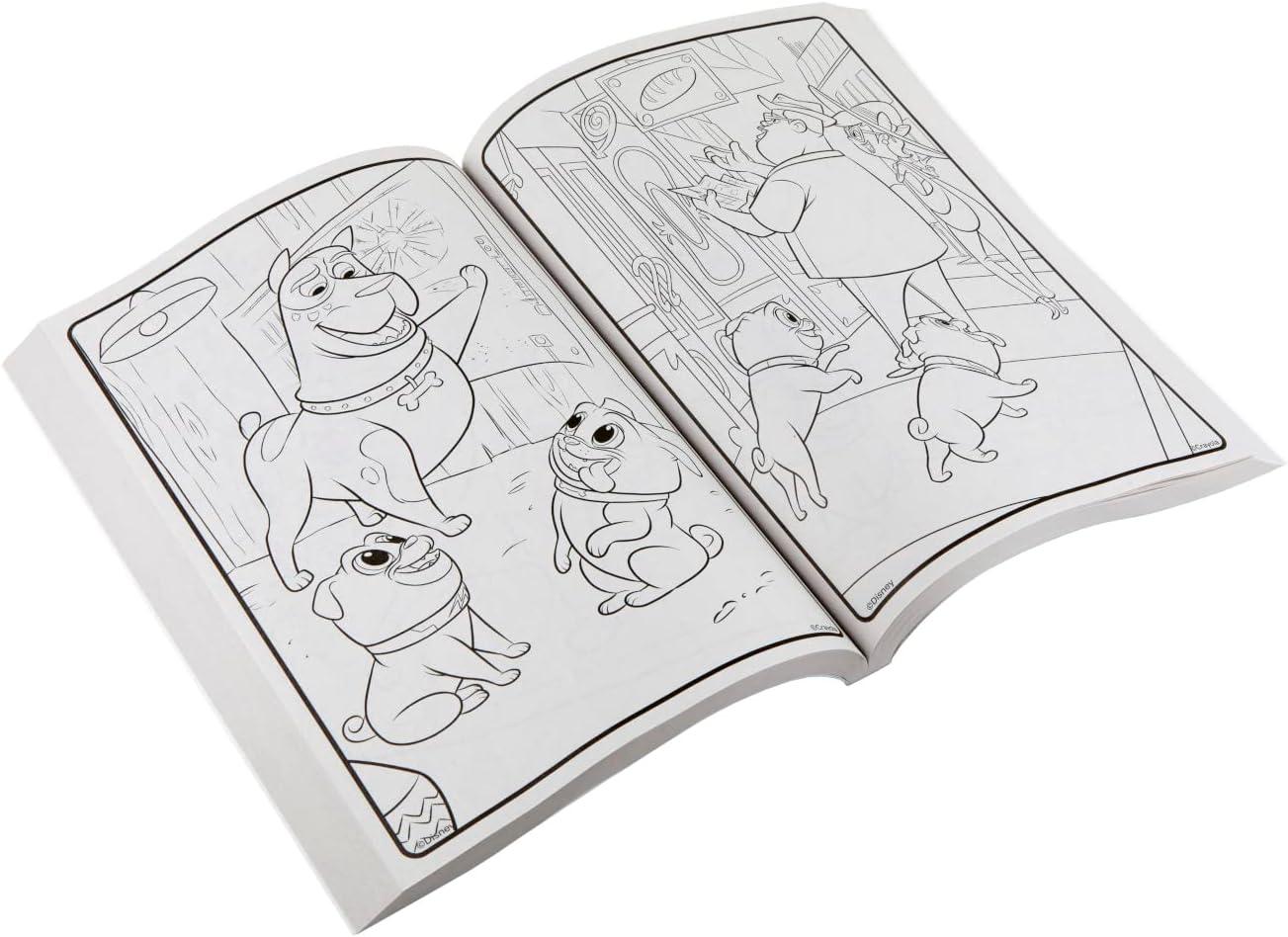 Crayola Coloring Book, Big Book of Disney Animation, 288 Coloring Pages, Gift for Kids, Age 3, 4, 5, 6(Disney Jr.)