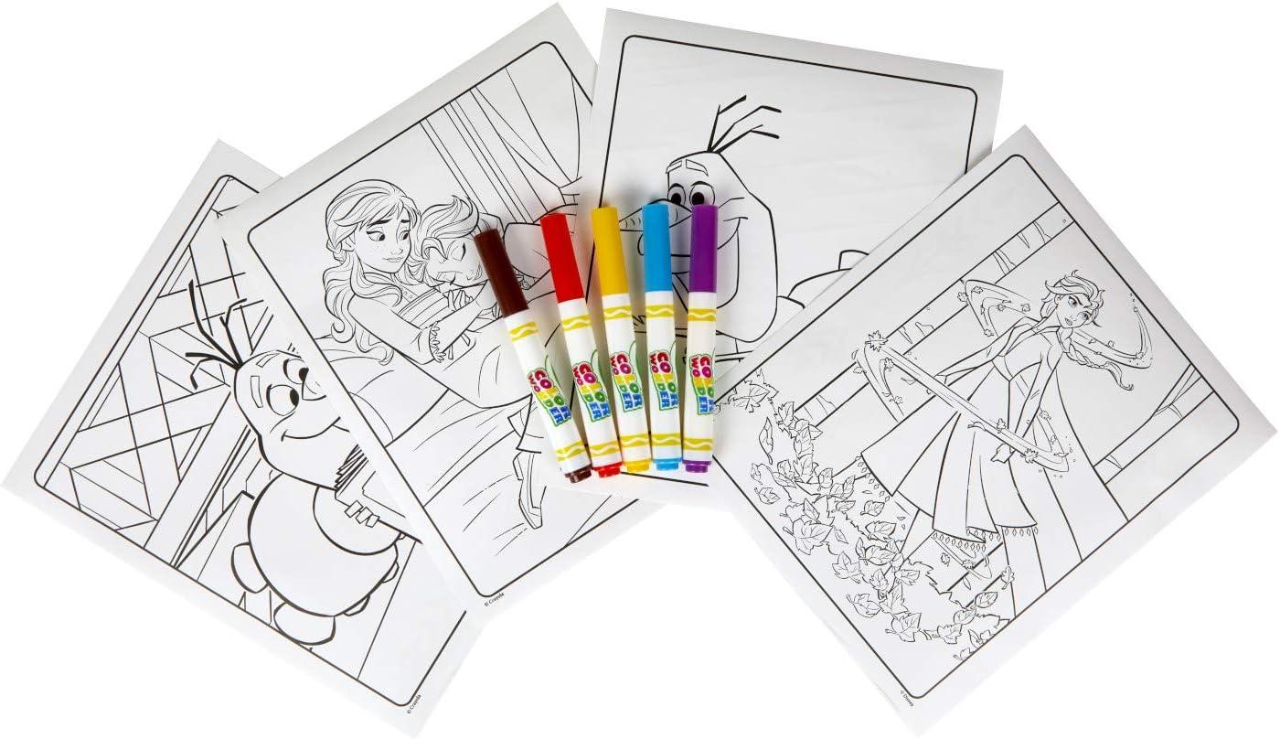 Crayola Disney Color Wonder Bundle (3 Pack), Stocking Stuffers for Kids, Toddler Mess Free Activity Pads & Markers, Disney Coloring Toys, Holiday & Christmas Gifts, 3+(Frozen 2)